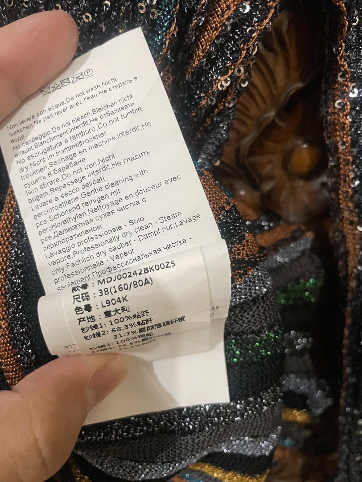 Missoni Vintage Missoni Glitters Top Size M / US 6-8 / IT 42-44 - 8 Thumbnail