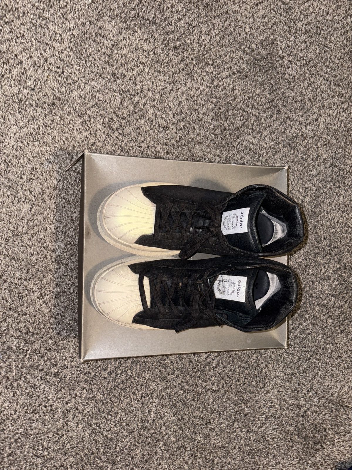 Rick Owens Drkshdw Rick Owens x Adidas Size US 9 / EU 42 - 5 Thumbnail