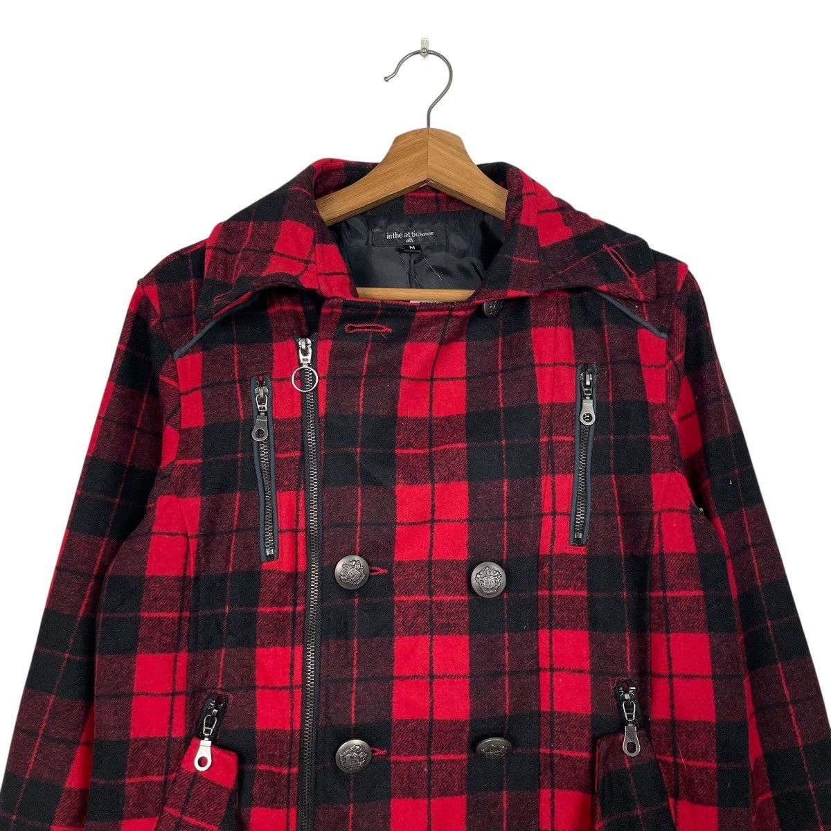 In The Attic In The Attic Tartan Punk Jacket Size US S / EU 44-46 / 1 - 2 Thumbnail