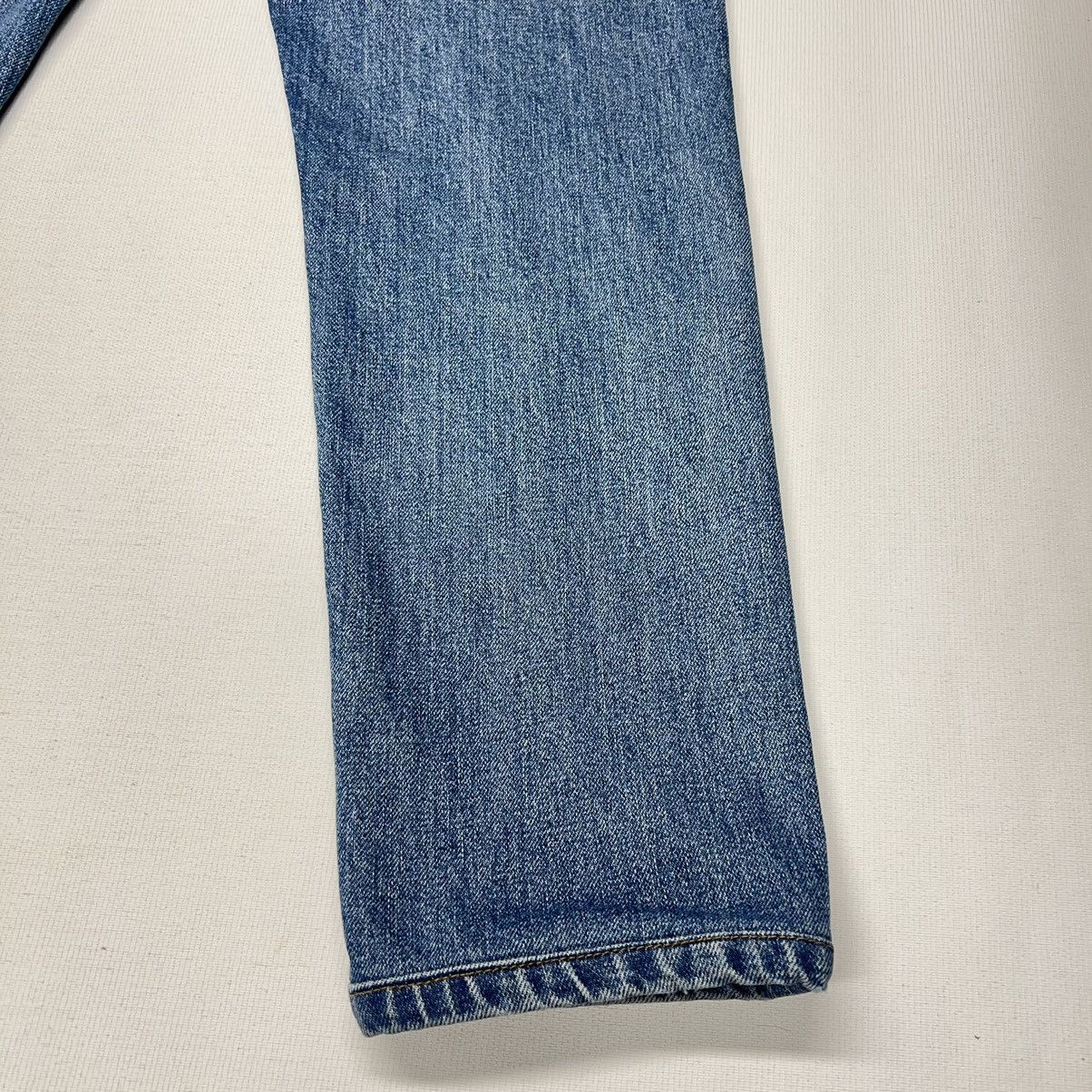 A.P.C. APC Petite New Standard Jeans Blue Denim Washed Faded Unisex Size US 32 / EU 48 - 13 Thumbnail