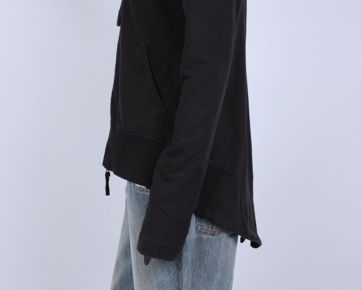 Designer × Rundholz RUNDHOLZ Black Label Cotton Elastane Black Bomber Jacket Size S / US 4 / IT 40 - 5 Thumbnail