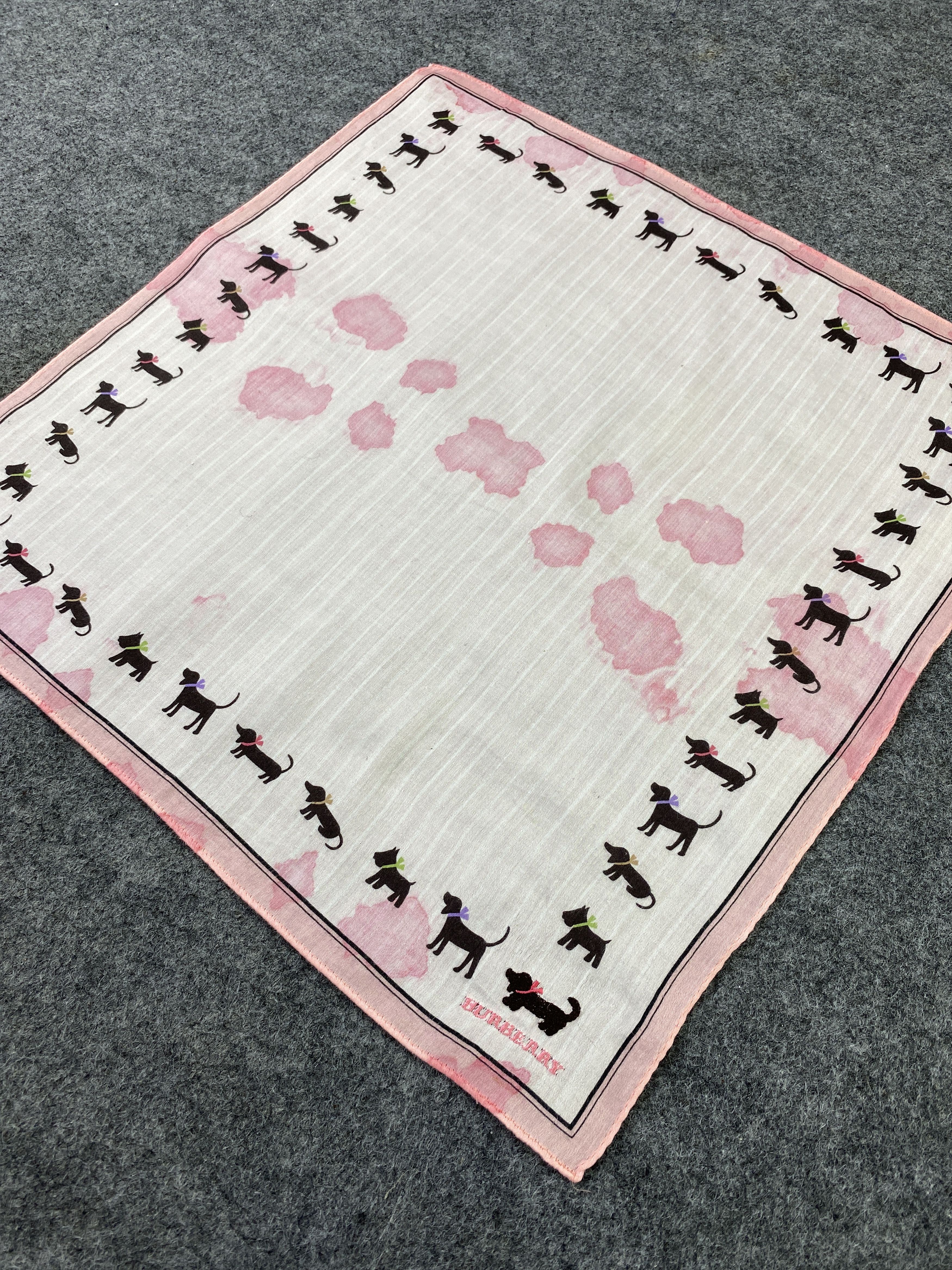 Burberry Burberry Handkerchief / Bandana / Neckerchief-B458 Size ONE SIZE - 4 Thumbnail