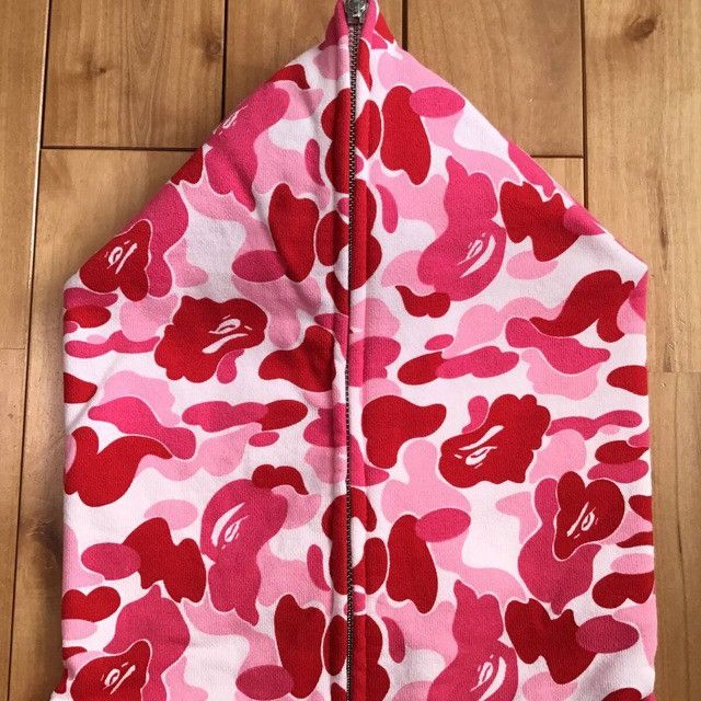 Bape BAPE logo ABC camo pink full zip hoodie a bathing ape Size US M / EU 48-50 / 2 - 4 Thumbnail