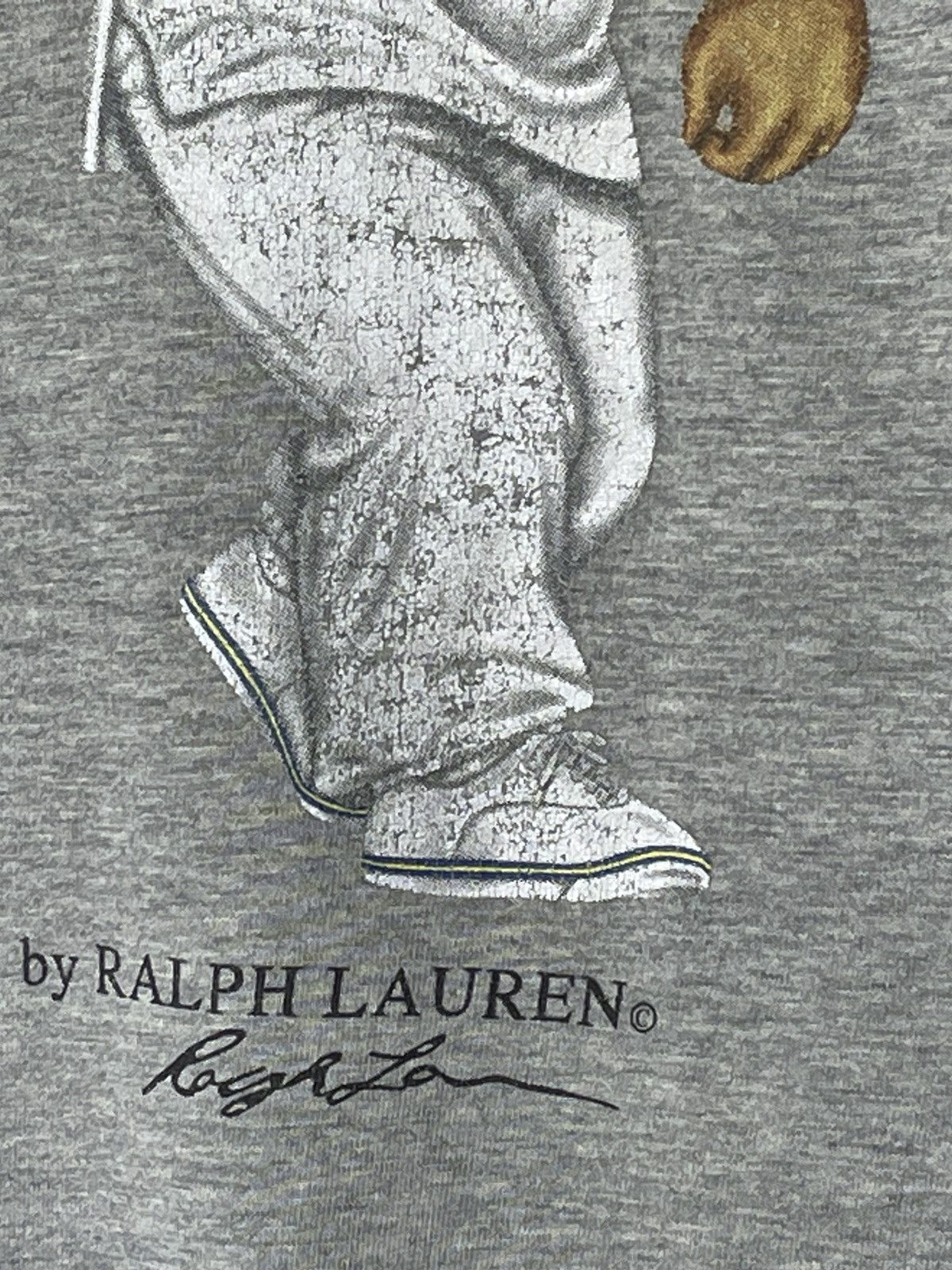 Polo Ralph Lauren × RRL Ralph Lauren × Vintage T-Shirt Polo Bear Tennis OG Vintage Size US XXL / EU 58 / 5 - 9 Thumbnail