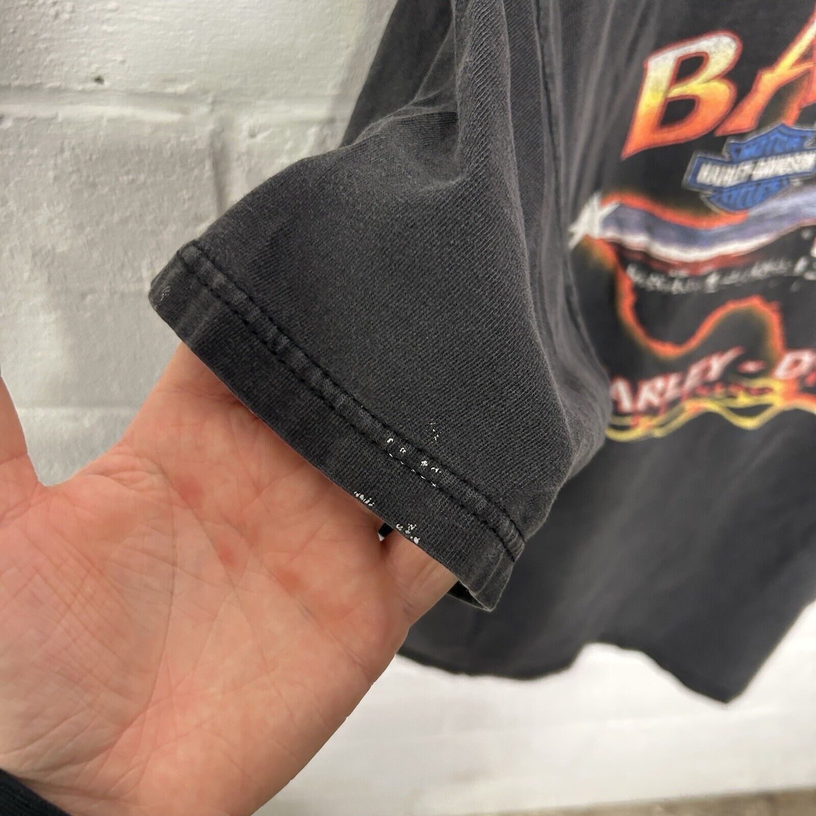 Harley Davidson Vintage Harley Davidson USA Flag “Black” Tee Size US L / EU 52-54 / 3 - 7 Thumbnail