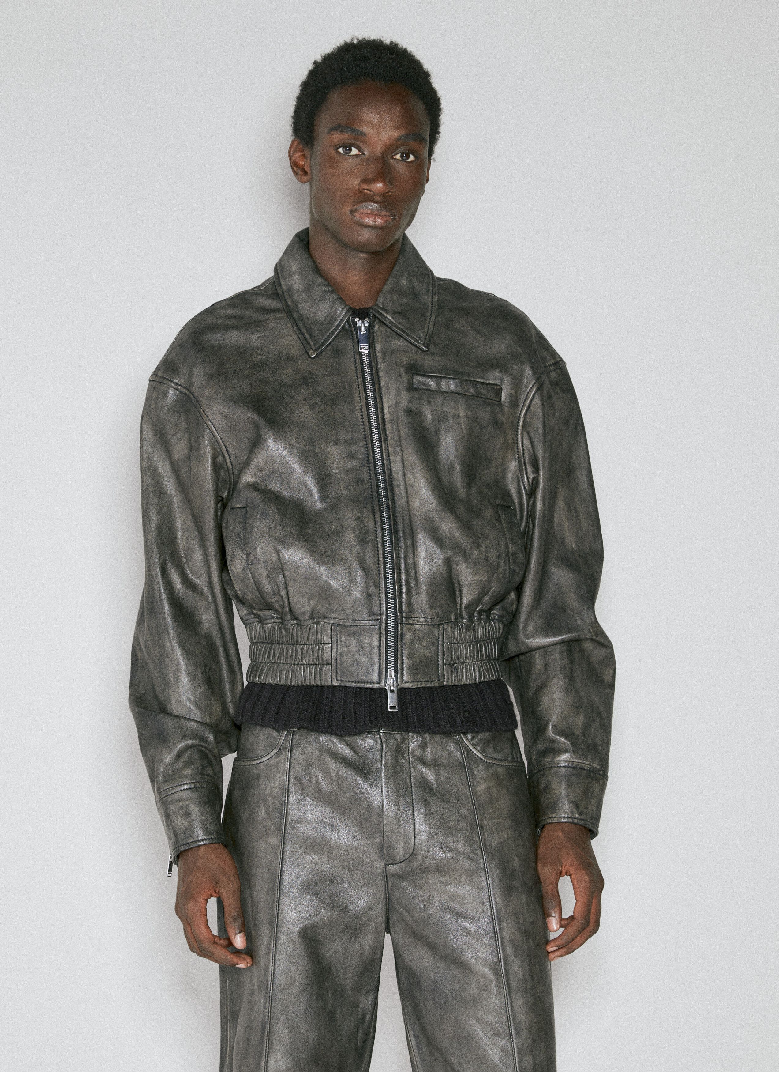Han Kjobenhavn Han Kjobenhavn lamb leather jacket, medium Size US M / EU 48-50 / 2 - 13 Thumbnail
