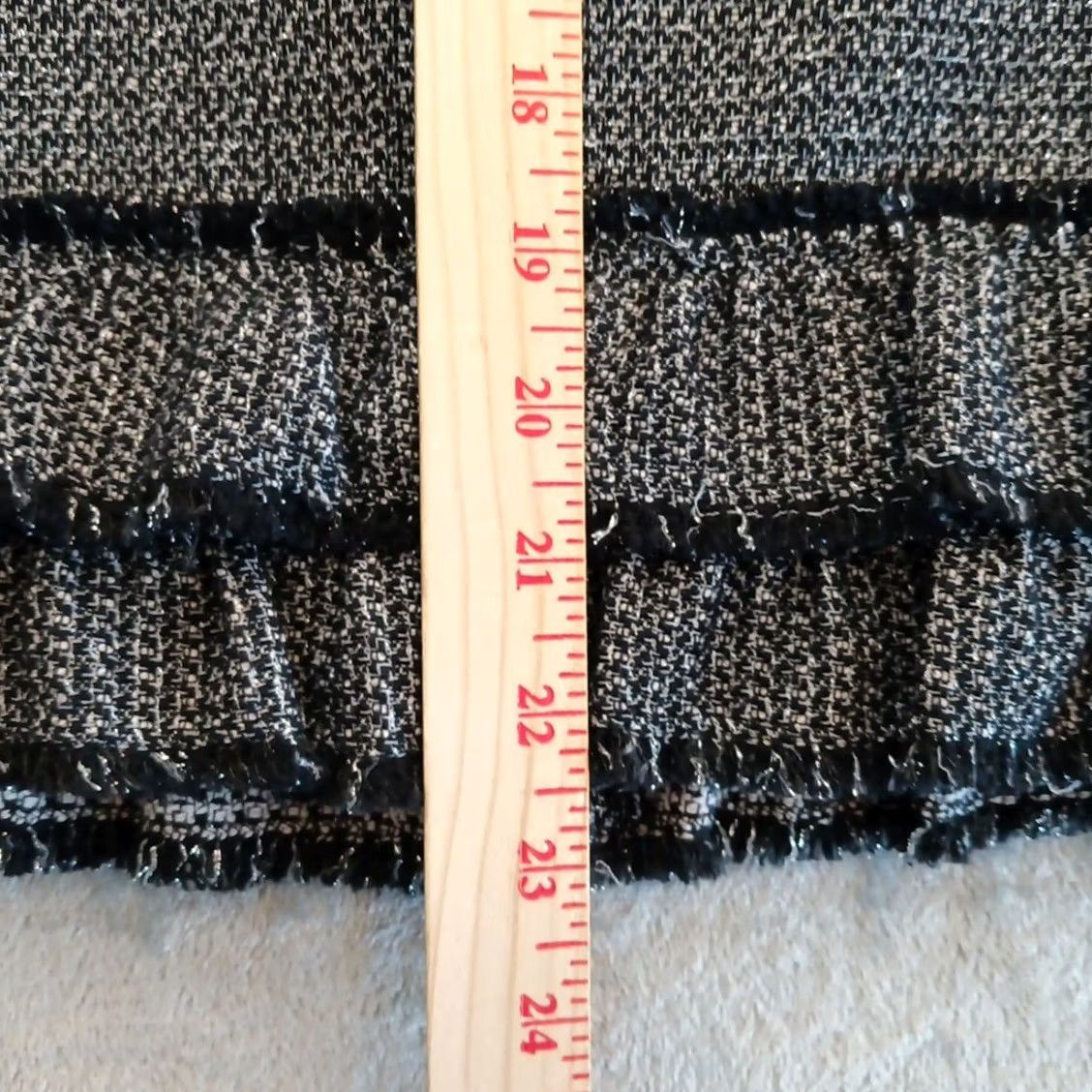Talbots Talbots Skirt Knee Length Gray Cotton Blend Size 4 Lined Pencil Womens Regular Vintage No Size 27" / US 4 / IT 40 - 3 Thumbnail