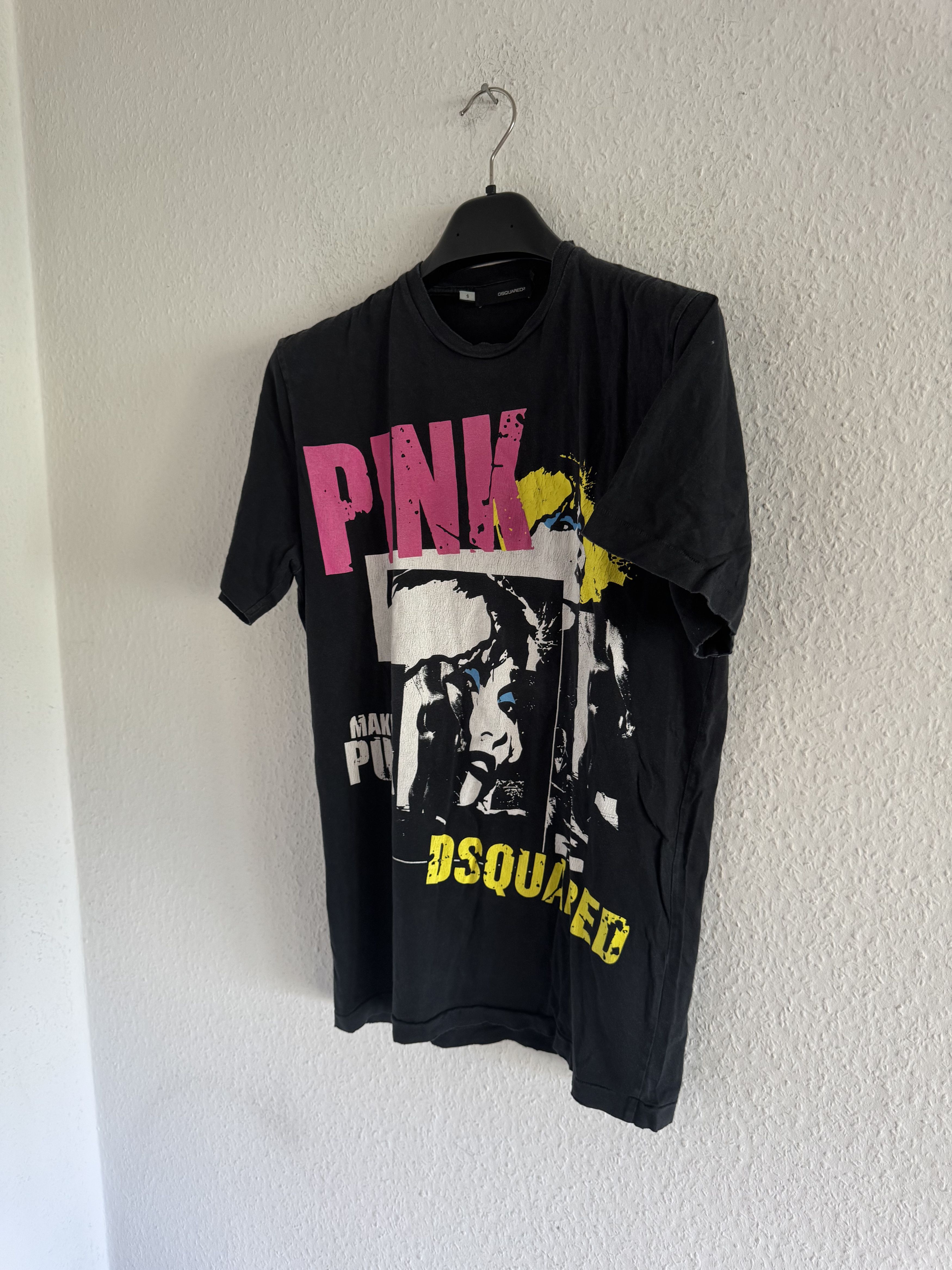 Dsquared2 Pink Punk Graphic T-Shirt Size US S / EU 44-46 / 1 - 8 Thumbnail