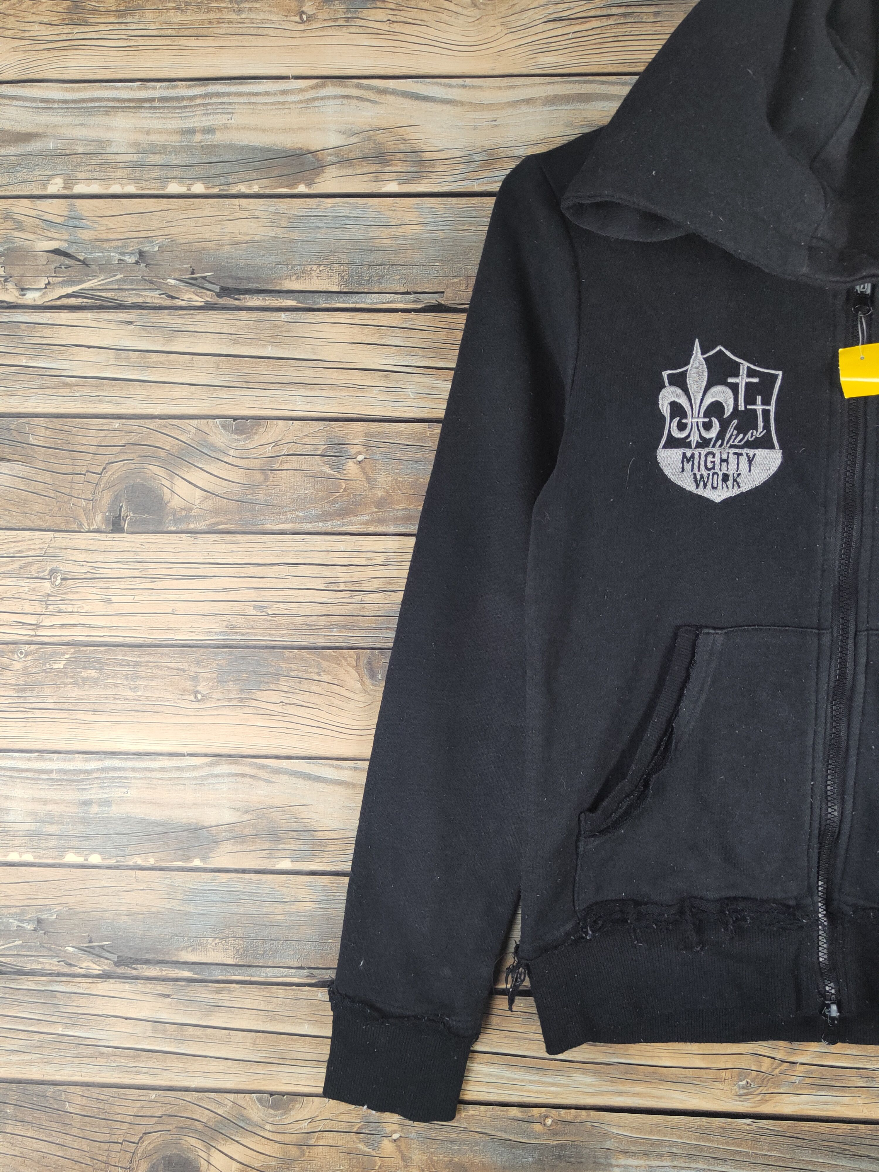 Japanese Brand DL Wonder Facts skull Black Hoodie Sweaters #2517 Size US S / EU 44-46 / 1 - 5 Thumbnail