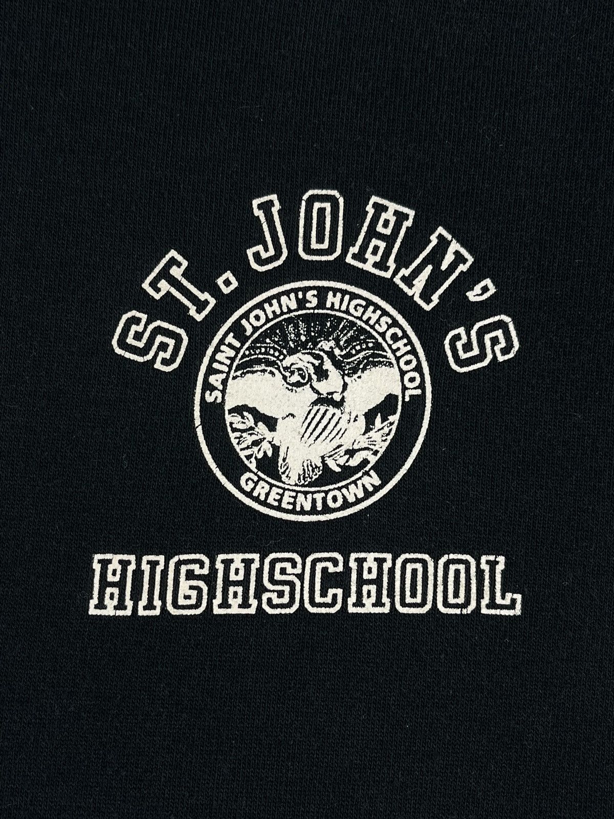 Raf Simons LAST DROP - AW97 Raf Simons - St John’s Highschool Hoodie Size US M / EU 48-50 / 2 - 3 Thumbnail