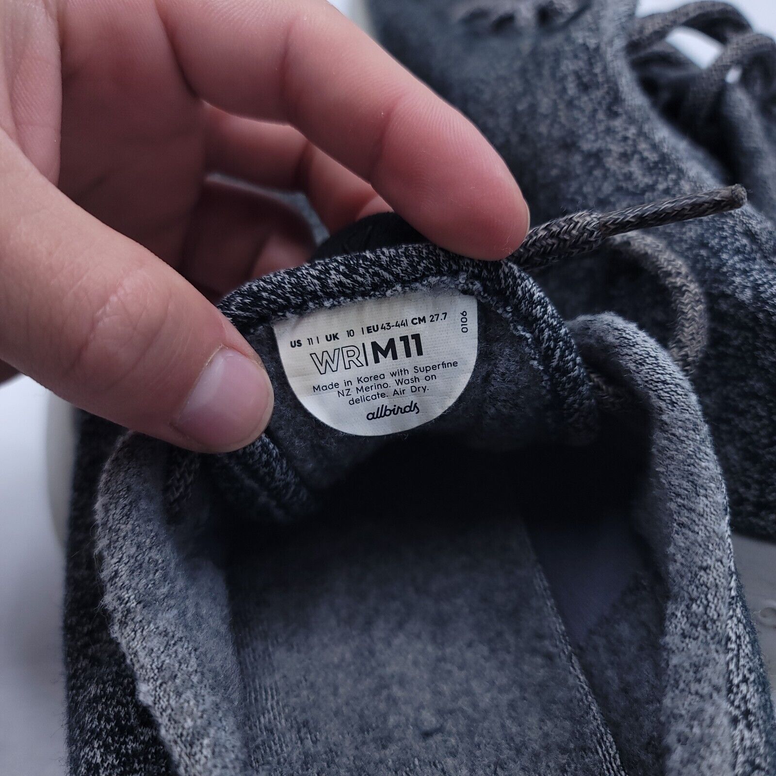 Allbirds Allbirds Wool Runner Up Athletic Shoe Men Size 11 Gray White Size US 11 / EU 44 - 5 Thumbnail