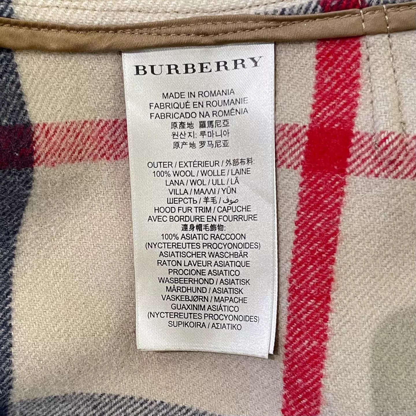 Burberry Burberry Camel Vintage Forest Horn Button Slim Coat 38 Size XS / US 0-2 / IT 36-38 - 6 Thumbnail
