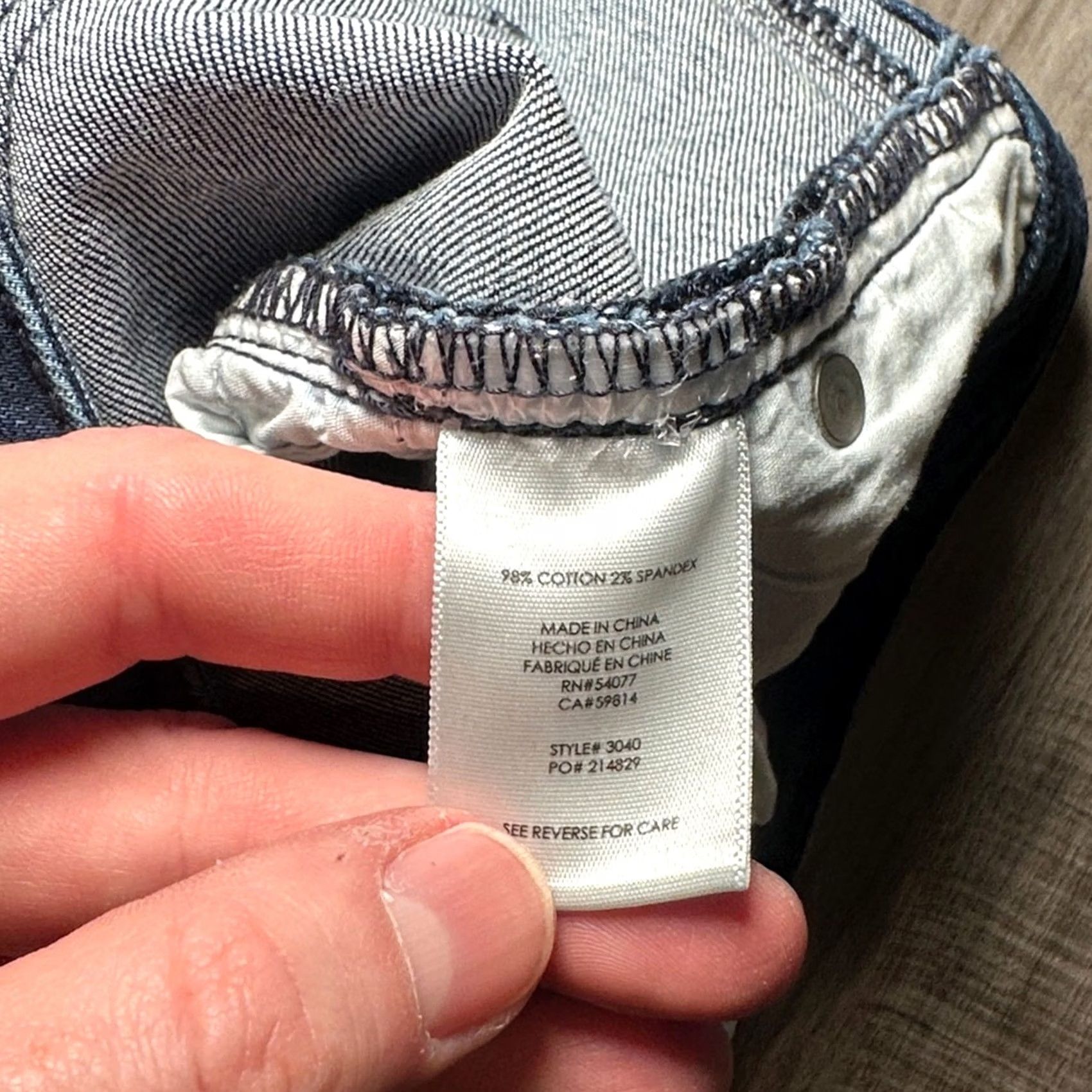 Vintage CAbi Jeans Short Description Size 28" / US 6 / IT 42 - 7 Thumbnail