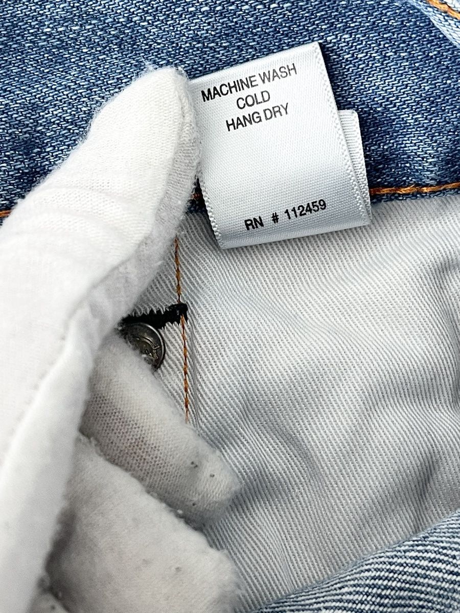 Japanese Brand STEAL! 2000s Jean Shop Distressed Boro Denim Jeans Size US 36 / EU 52 - 13 Thumbnail