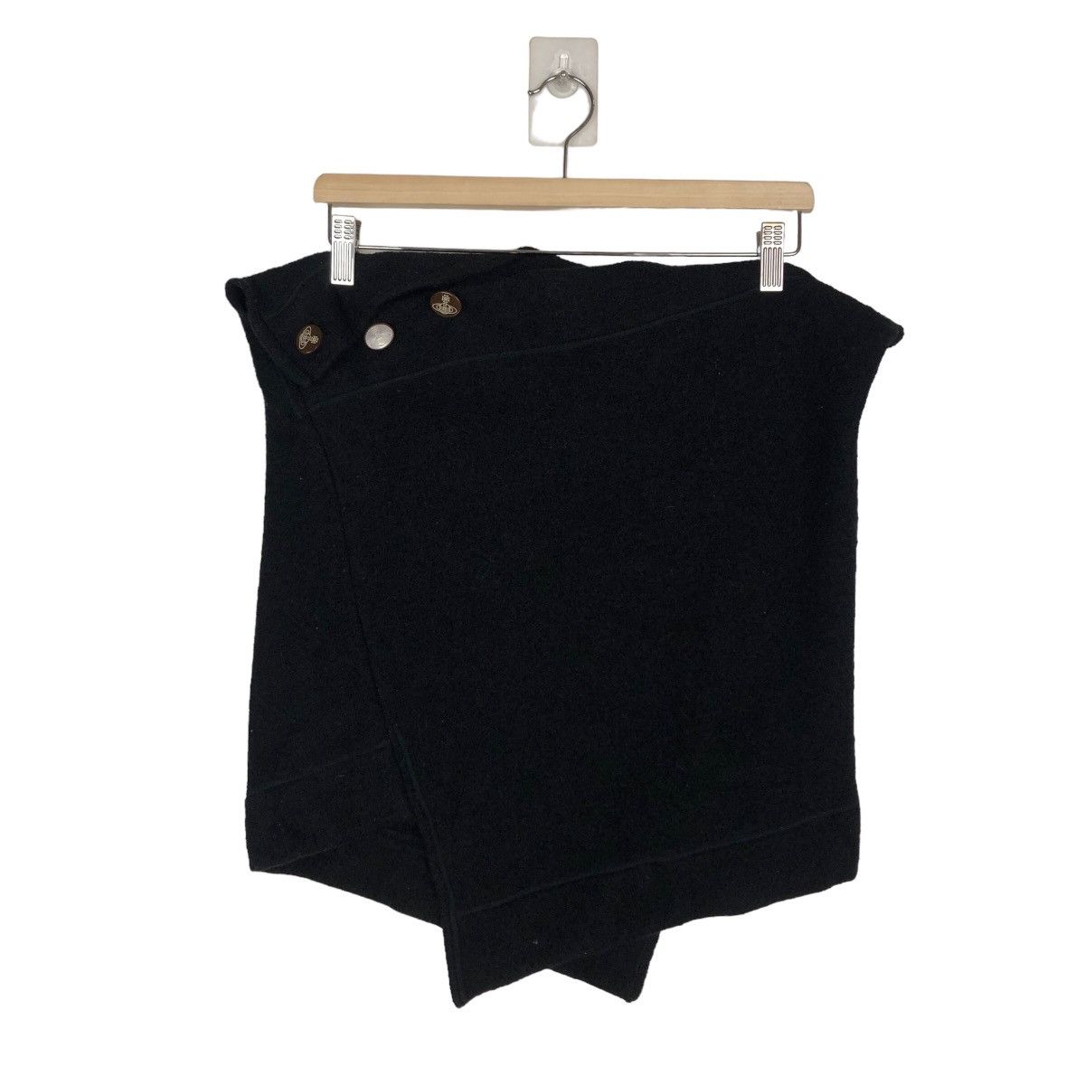 Vivienne Westwood 🔥RARE BONDAGE DESIGN WOOL SHORT SKIRT VIVIENNE WESTWOOD Size 32" / US 10 / IT 46 - 1 Thumbnail