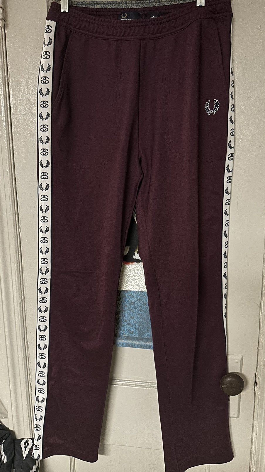 Fred perry track pants on sale