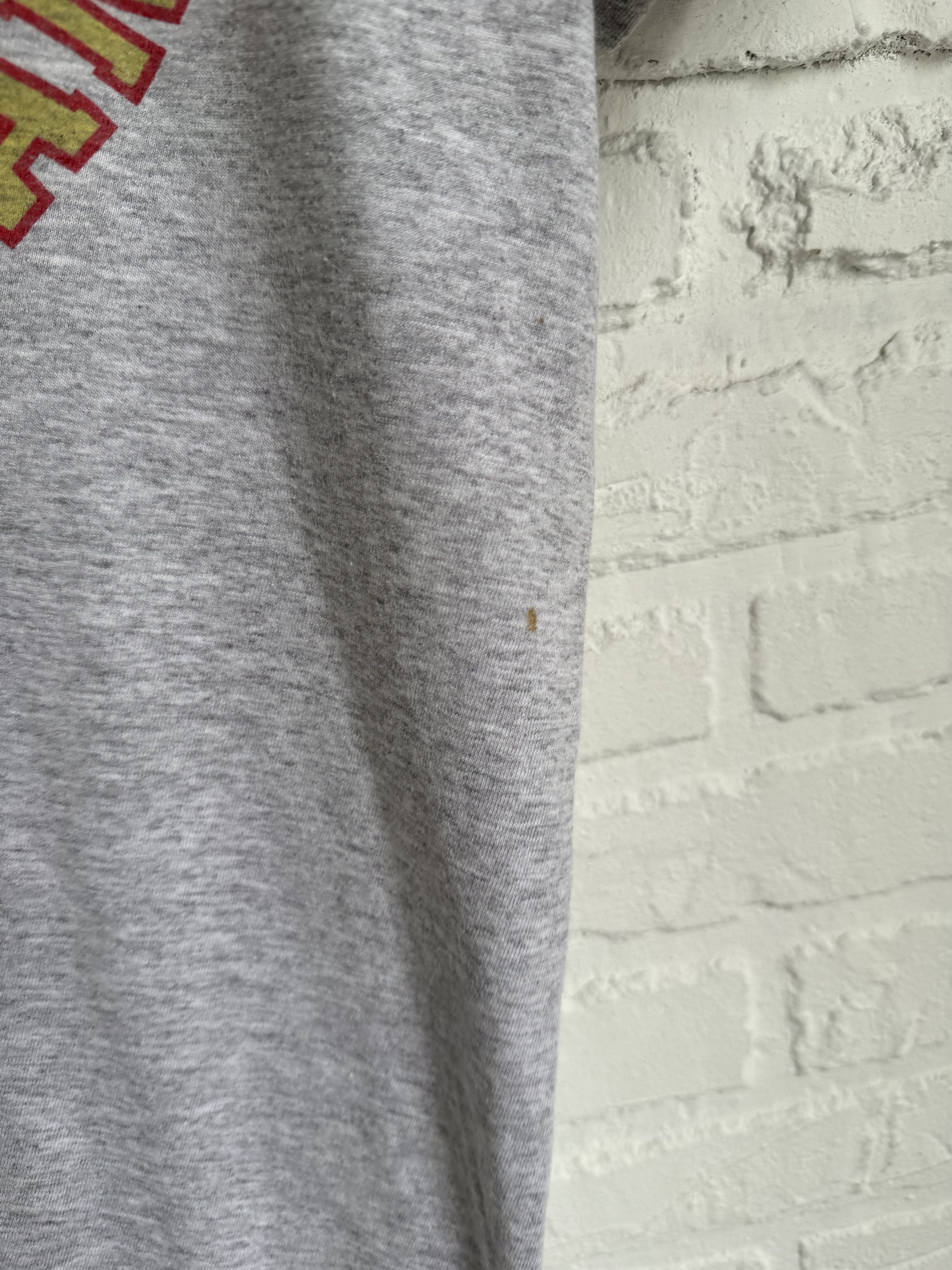 Vintage Vintage 90s Mark Hughes Manchester United football t-shirt Size US XL / EU 56 / 4 - 5 Thumbnail