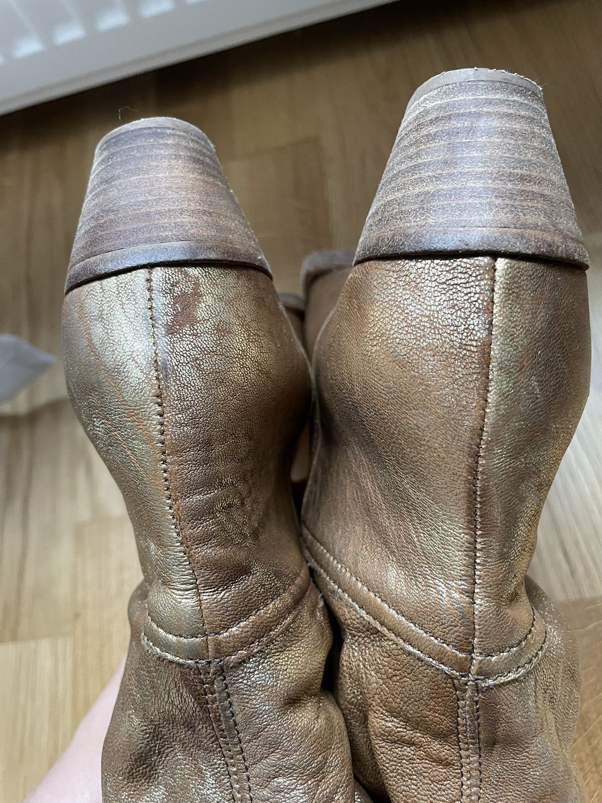 Miu Miu Leather western boots MIU MIU Size US 6.5 / IT 36.5 - 10 Thumbnail