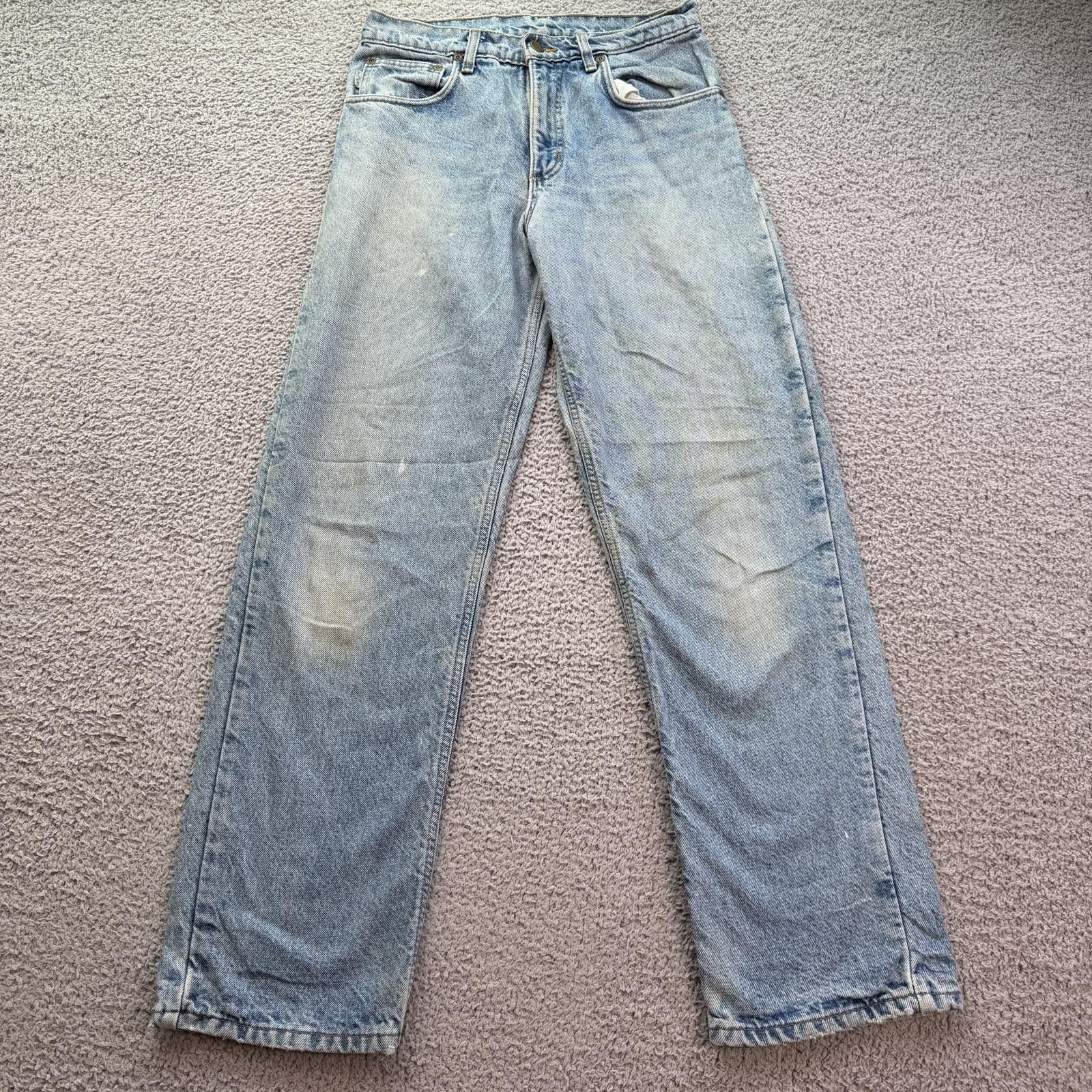 Carhartt Vintage Carhartt Flannel Lined Denim Jeans 30x31 Relaxed Fit Size US 30 / EU 46 - 1 Thumbnail
