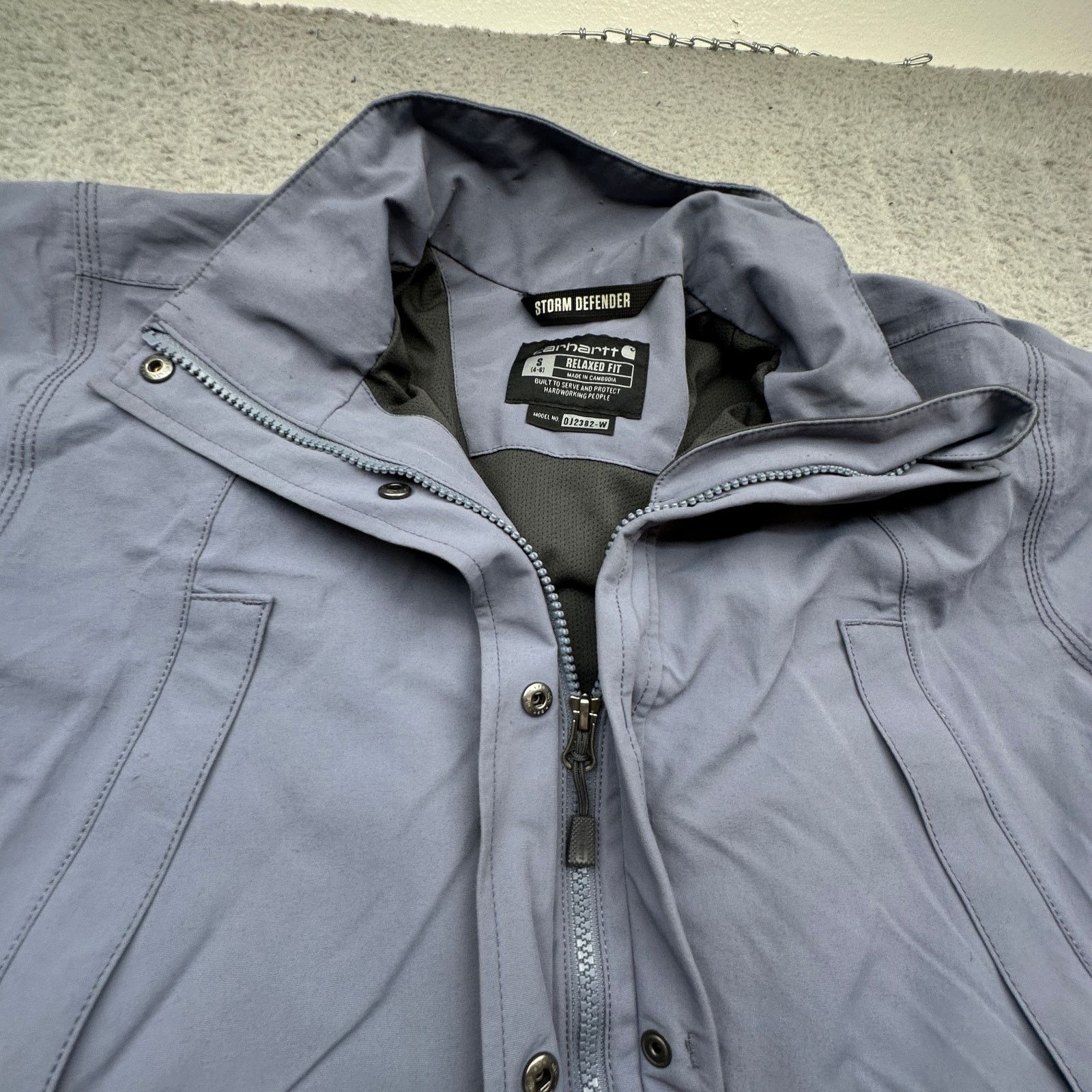 Carhartt Carhartt 102382 Shoreline Storm Defender Jacket Womens Small Size S / US 4 / IT 40 - 12 Thumbnail
