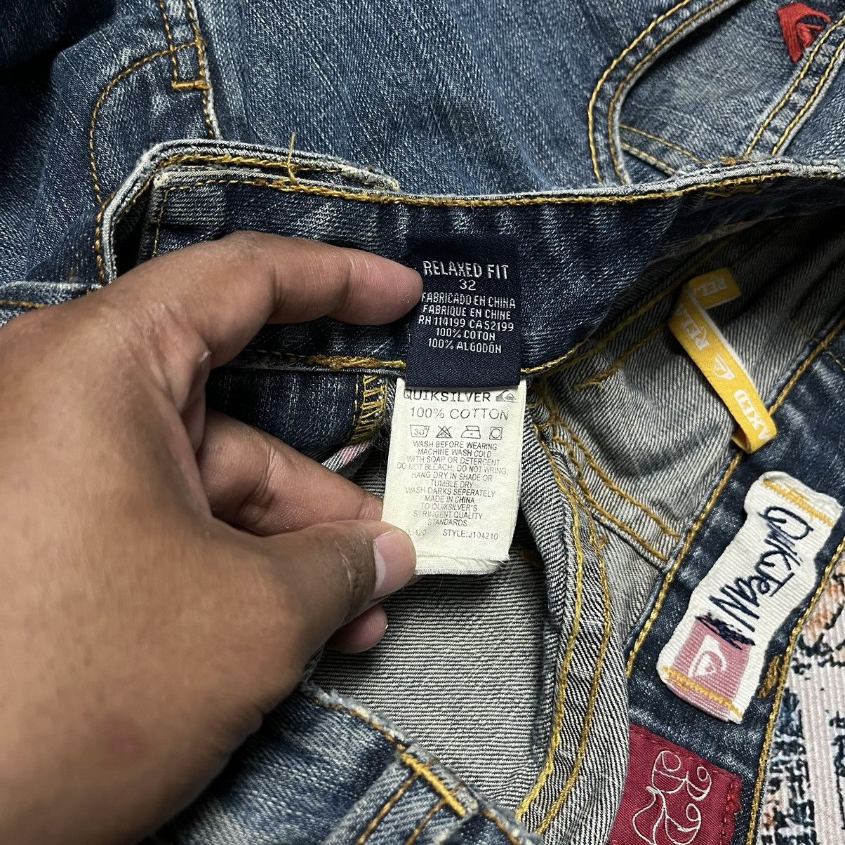 Quicksilver Quik Jeans Y2K Jorts Size US 32 / EU 48 - 5 Thumbnail