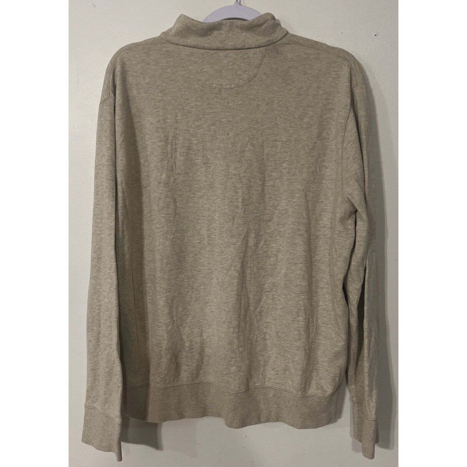 Polo Ralph Lauren Polo Ralph Lauren 1/4 Zip Pullover Sweater Cream Men's Large Size US L / EU 52-54 / 3 - 4 Thumbnail