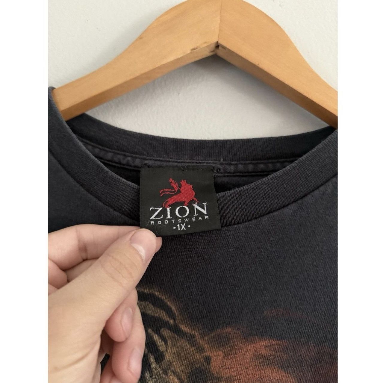 Bob Marley Vintage Bob Marley Zion Rootswear T-Shirt Size US L / EU 52-54 / 3 - 3 Thumbnail