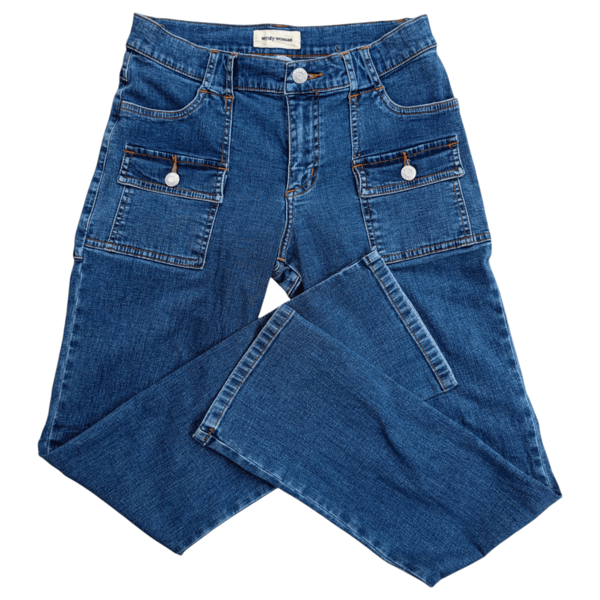 Japanese Brand × Vintage Mysty Women Japanese Brand Classic Bush Pant Jeans Vintage Size 27" / US 4 / IT 40 - 15 Thumbnail
