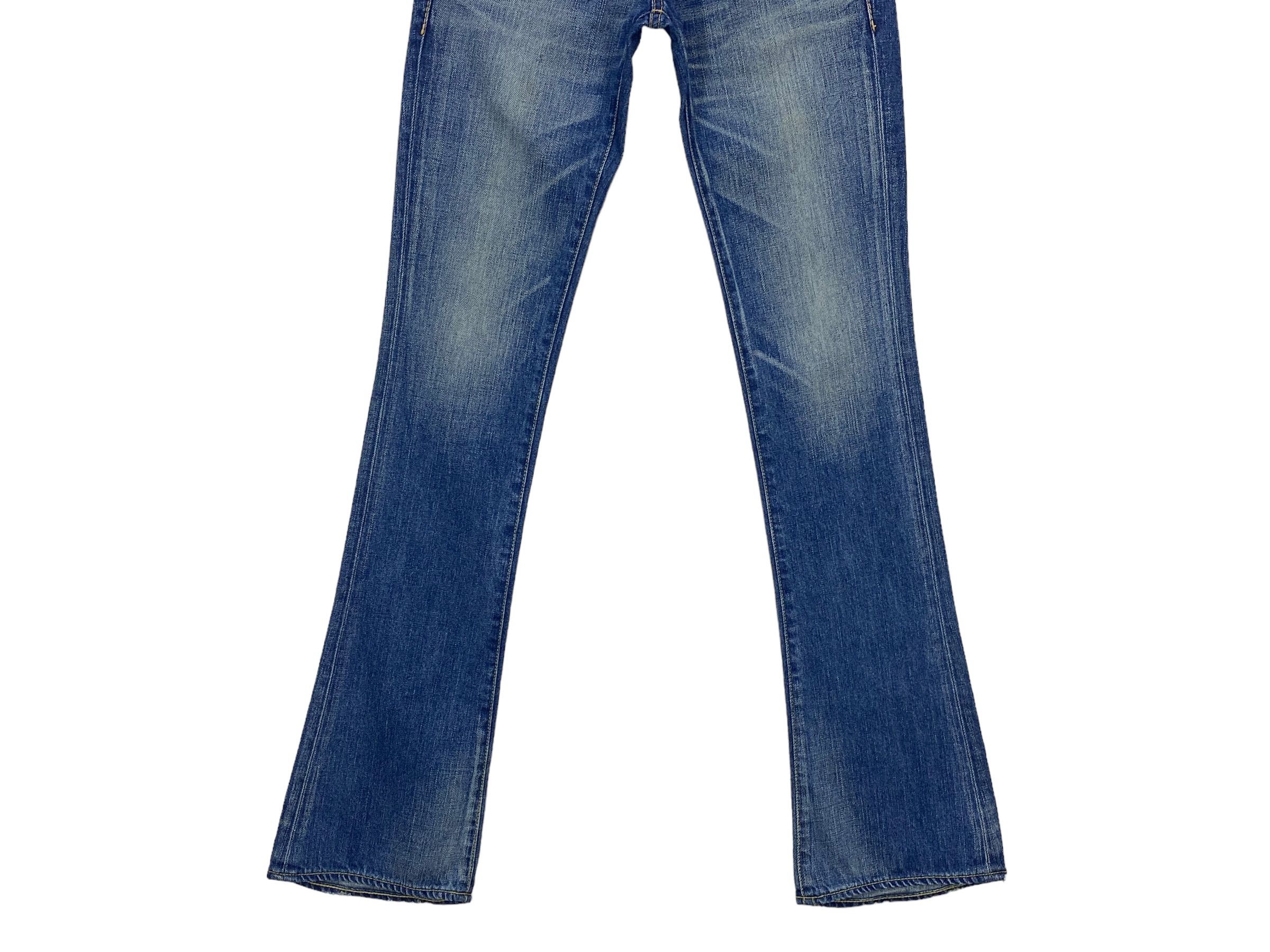 Japanese Brand × MOUSSY Moussy Japan Low Rise Loose Wide Leg Jeans Size 25" / US 0 / IT 36 - 4 Thumbnail