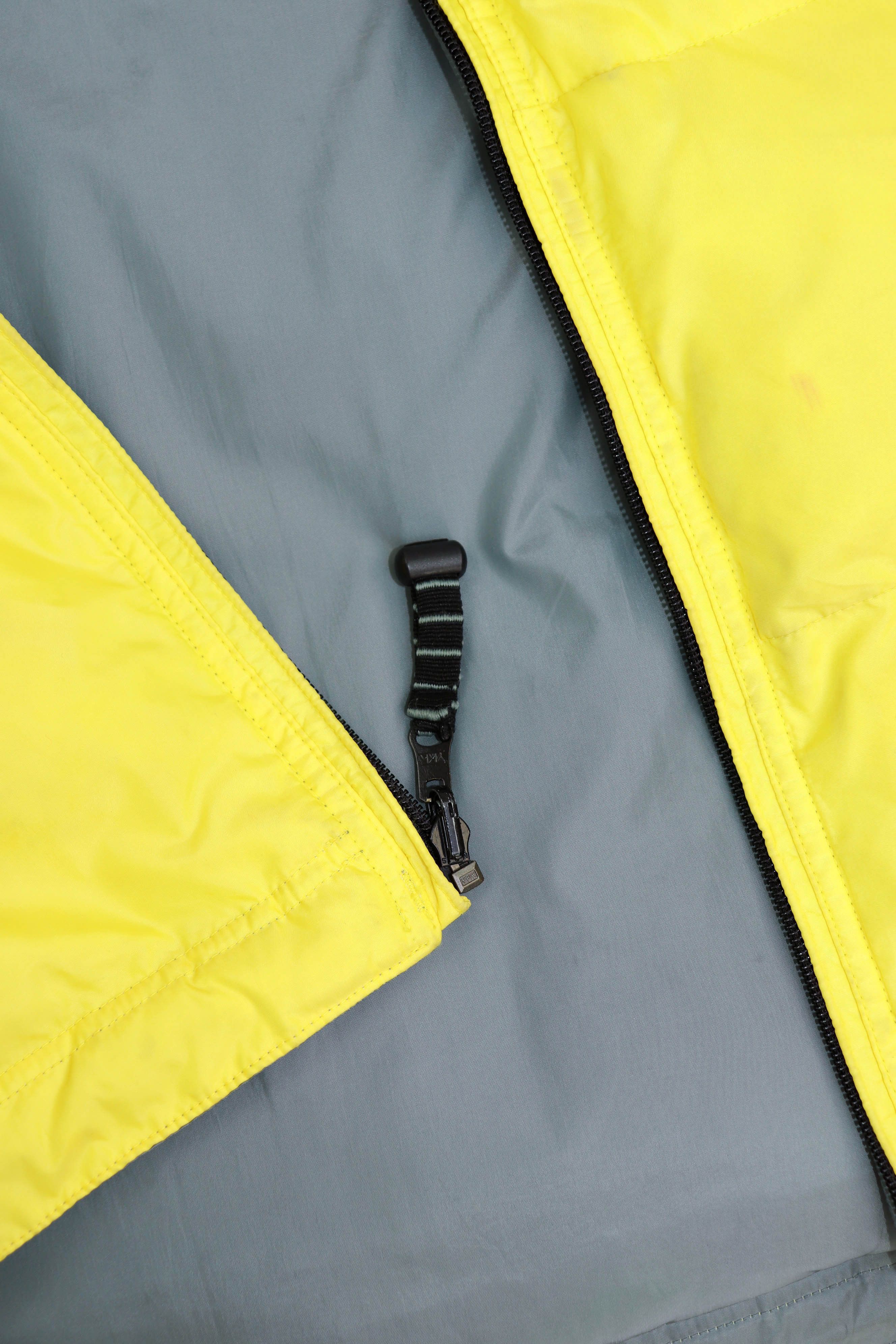 Gap GAP Vintage YellowGray Reversible Down Puffer Waistcoat Vest Size US XL / EU 56 / 4 - 19 Thumbnail