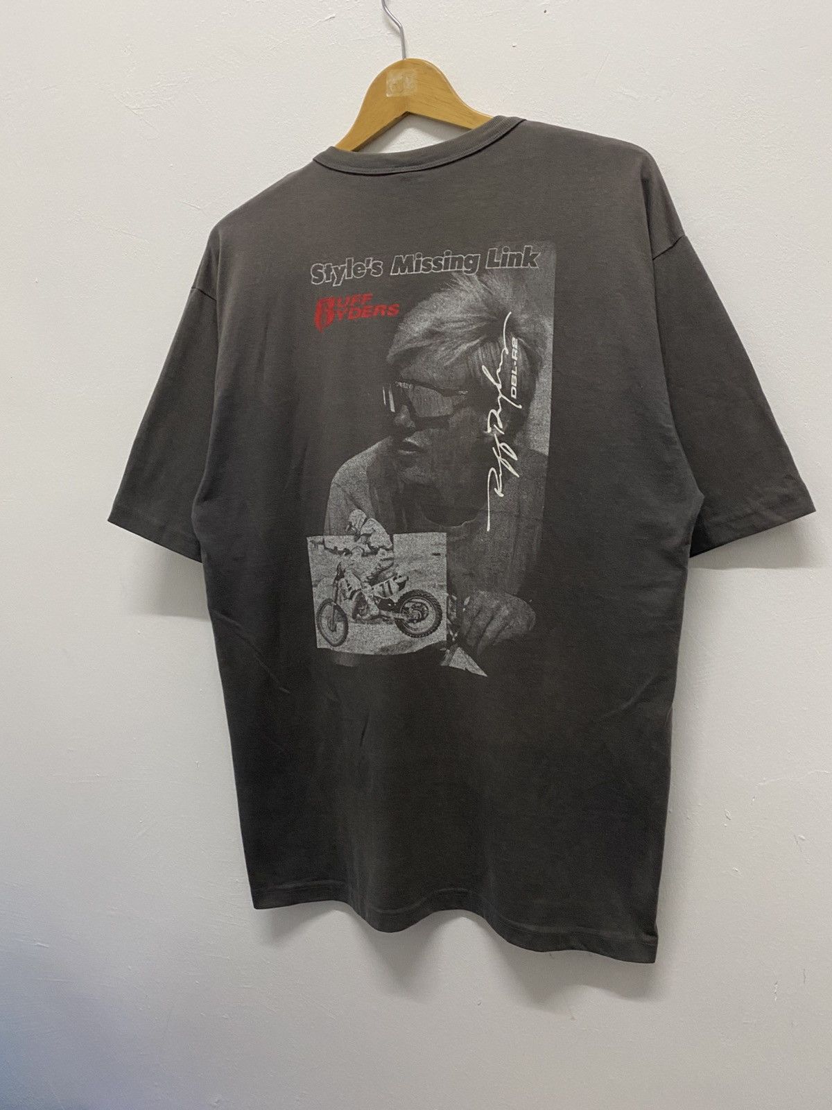 Ruff Ryders Rare Vintage Ruff Ryders Big Print Back Hit Tshirt Size US L / EU 52-54 / 3 - 3 Thumbnail