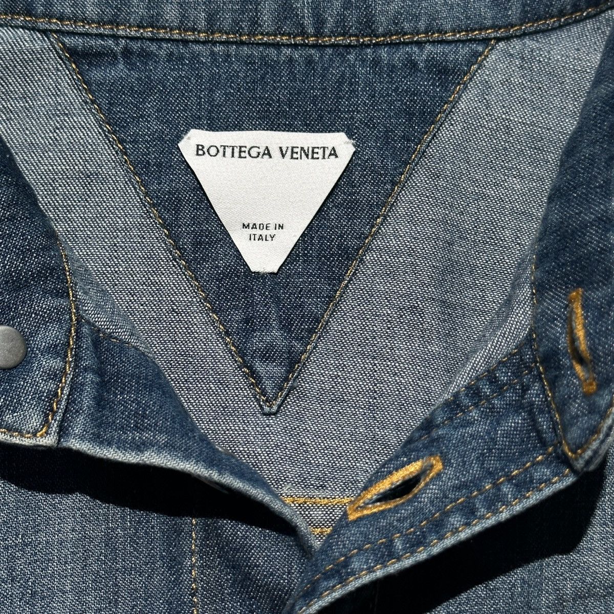 Bottega Veneta Denim carpenter button shirt Size US S / EU 44-46 / 1 - 4 Thumbnail