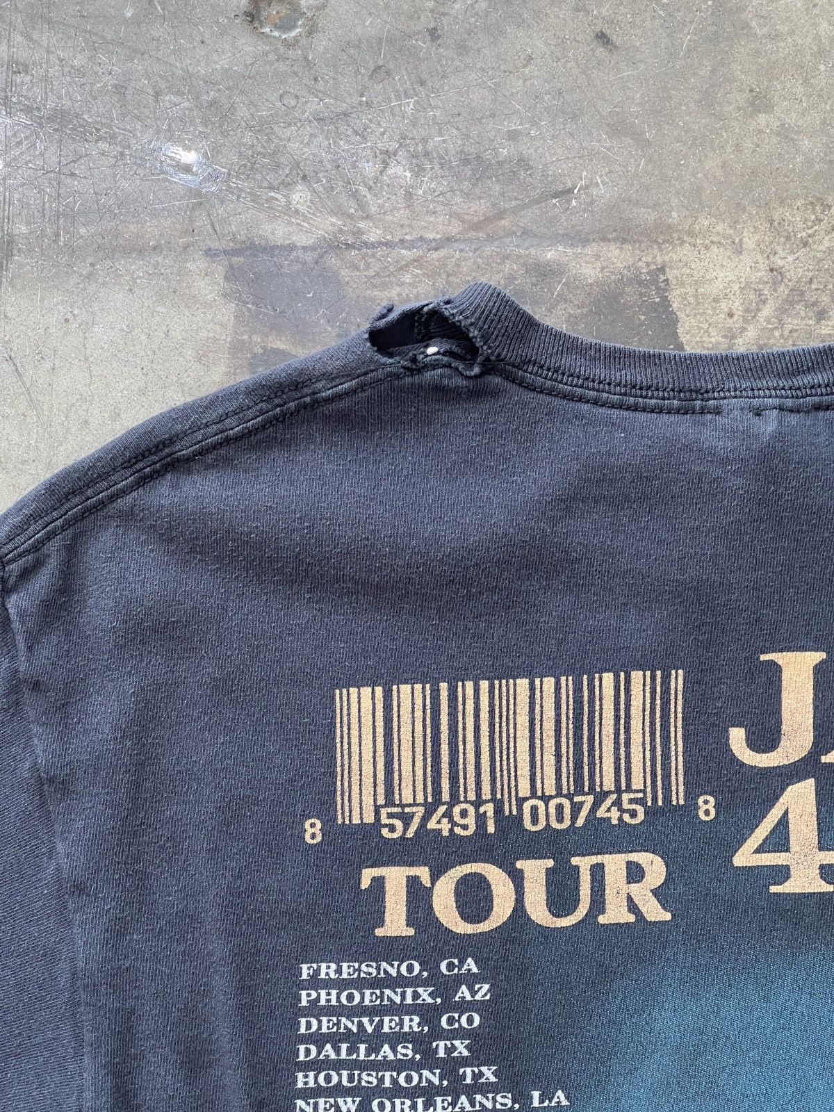 Rap Tees × Vintage Jay-Z 4:44 Tour Date Parking Lot Boot Concert Tee Medium Size US M / EU 48-50 / 2 - 6 Thumbnail