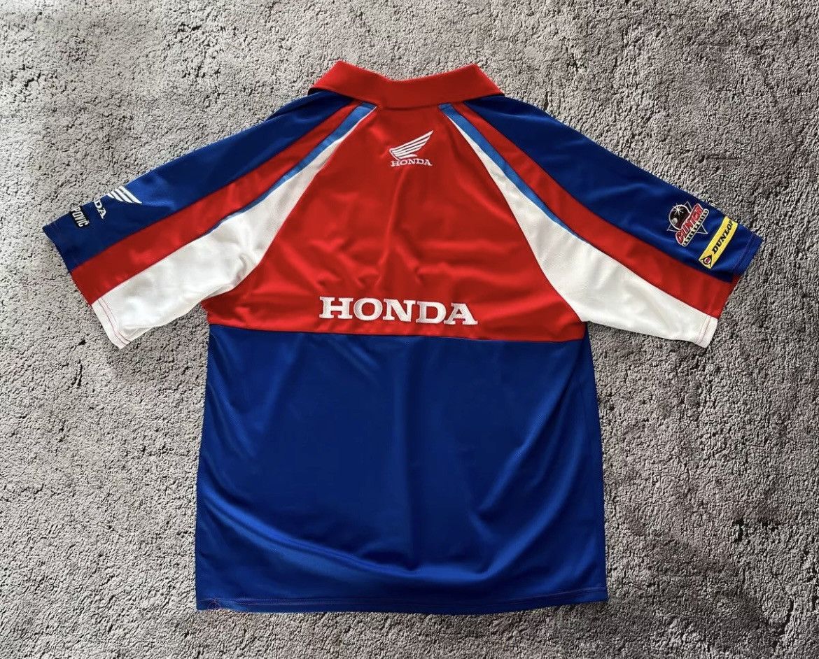 Honda × Vintage Honda Racing Polo Shirt Size XXL Size US XXL / EU 58 / 5 - 2 Thumbnail