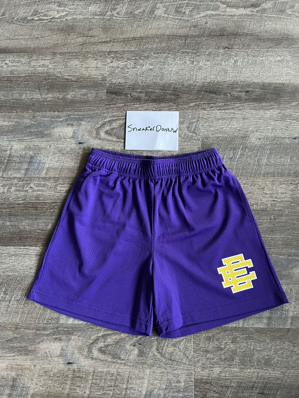 Eric Emanuel Eric Emanuel Short Purple/Yellow Medium Size US 32 / EU 48 - 2 Thumbnail