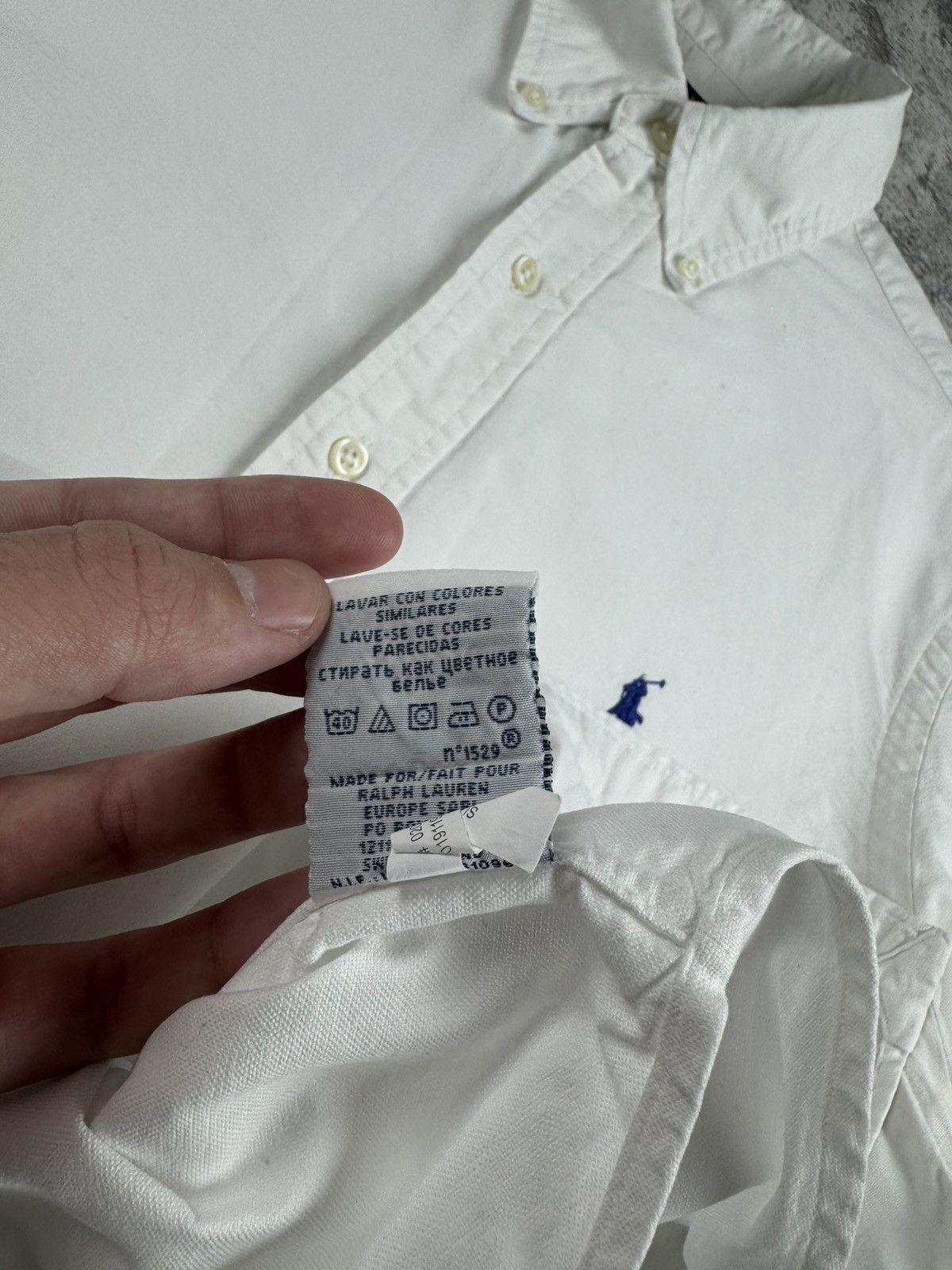 Polo Ralph Lauren Vintage Polo Ralph Lauren Classic Basic Blank Shirt T Shirt Size US M / EU 48-50 / 2 - 12 Thumbnail
