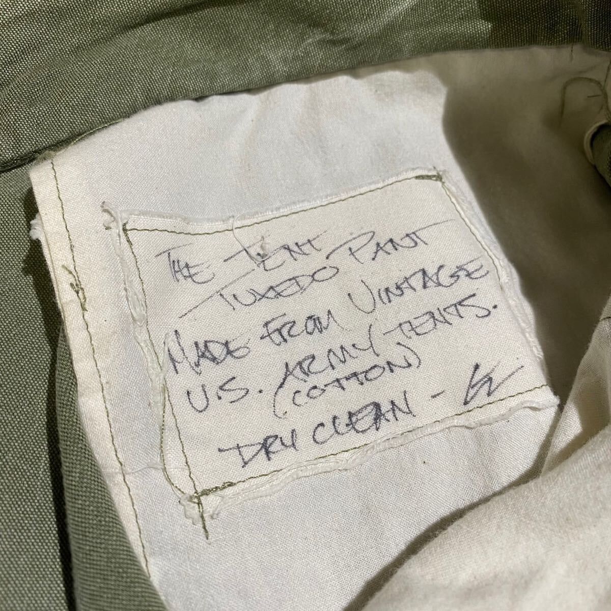 Greg Lauren GG Tent Tuxedo pants Size US 30 / EU 46 - 4 Thumbnail