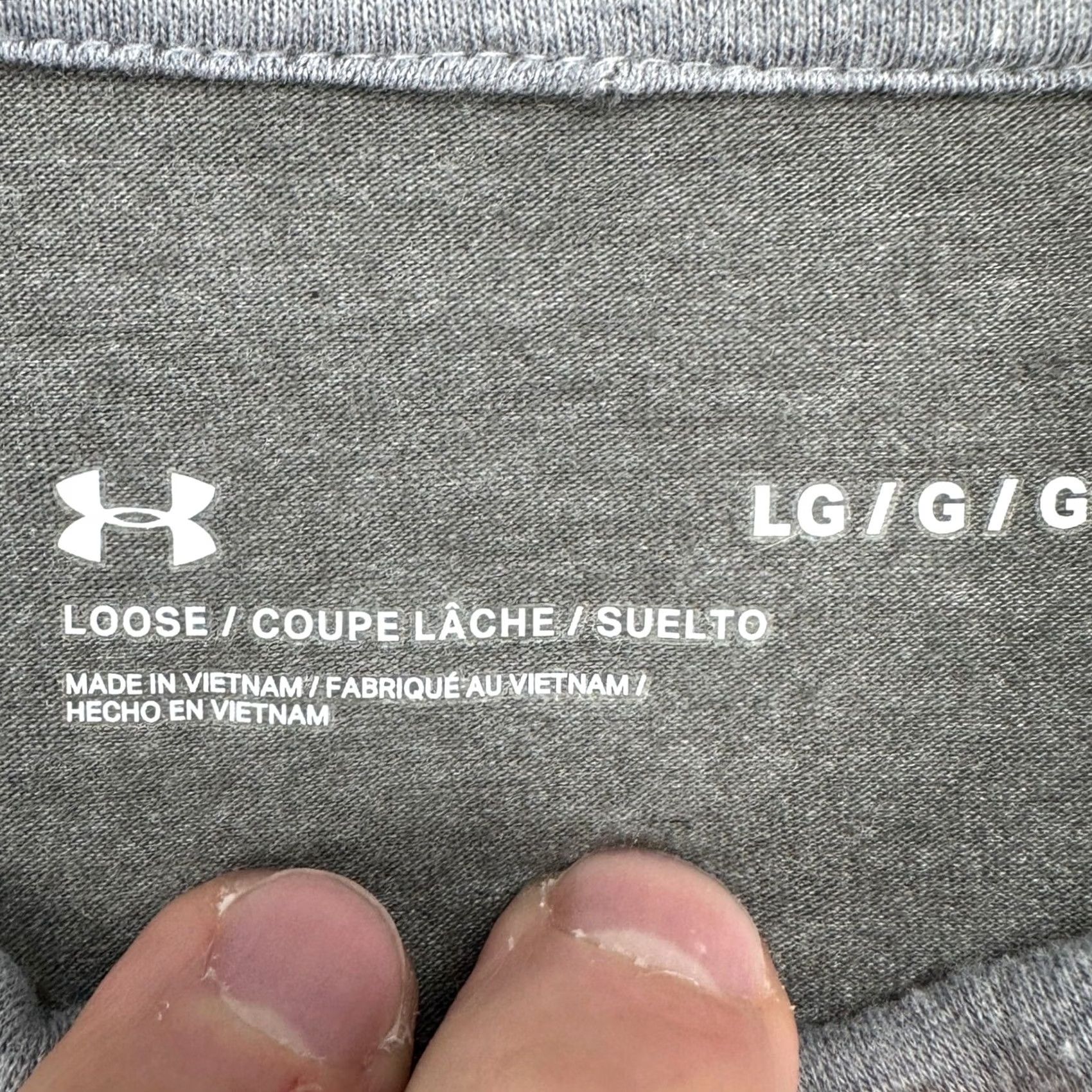 Under Armour VINTAGE Notre Dame Fighting Irish Pullover Shirt Men Large Gray Quarter Zip Under Armour Size US L / EU 52-54 / 3 - 4 Thumbnail