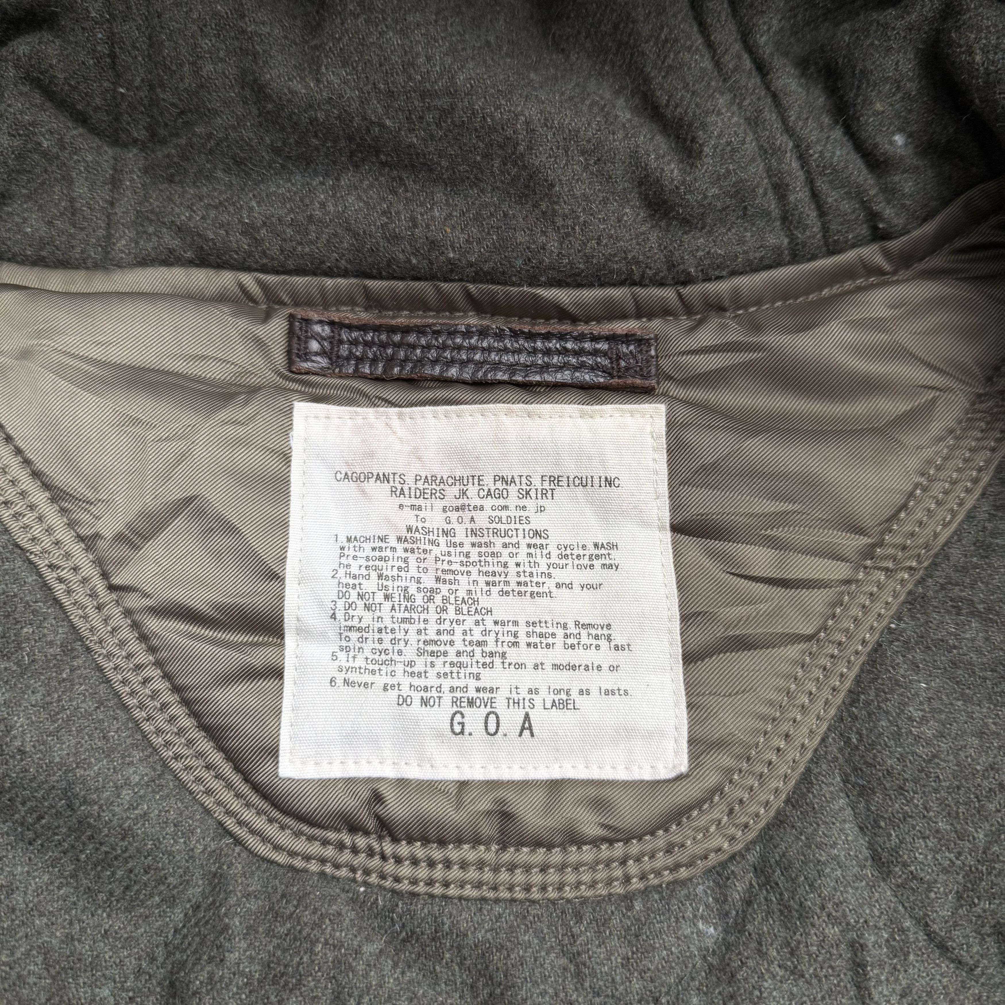 GOA G.O.A Bomber Jacket Size US M / EU 48-50 / 2 - 8 Thumbnail
