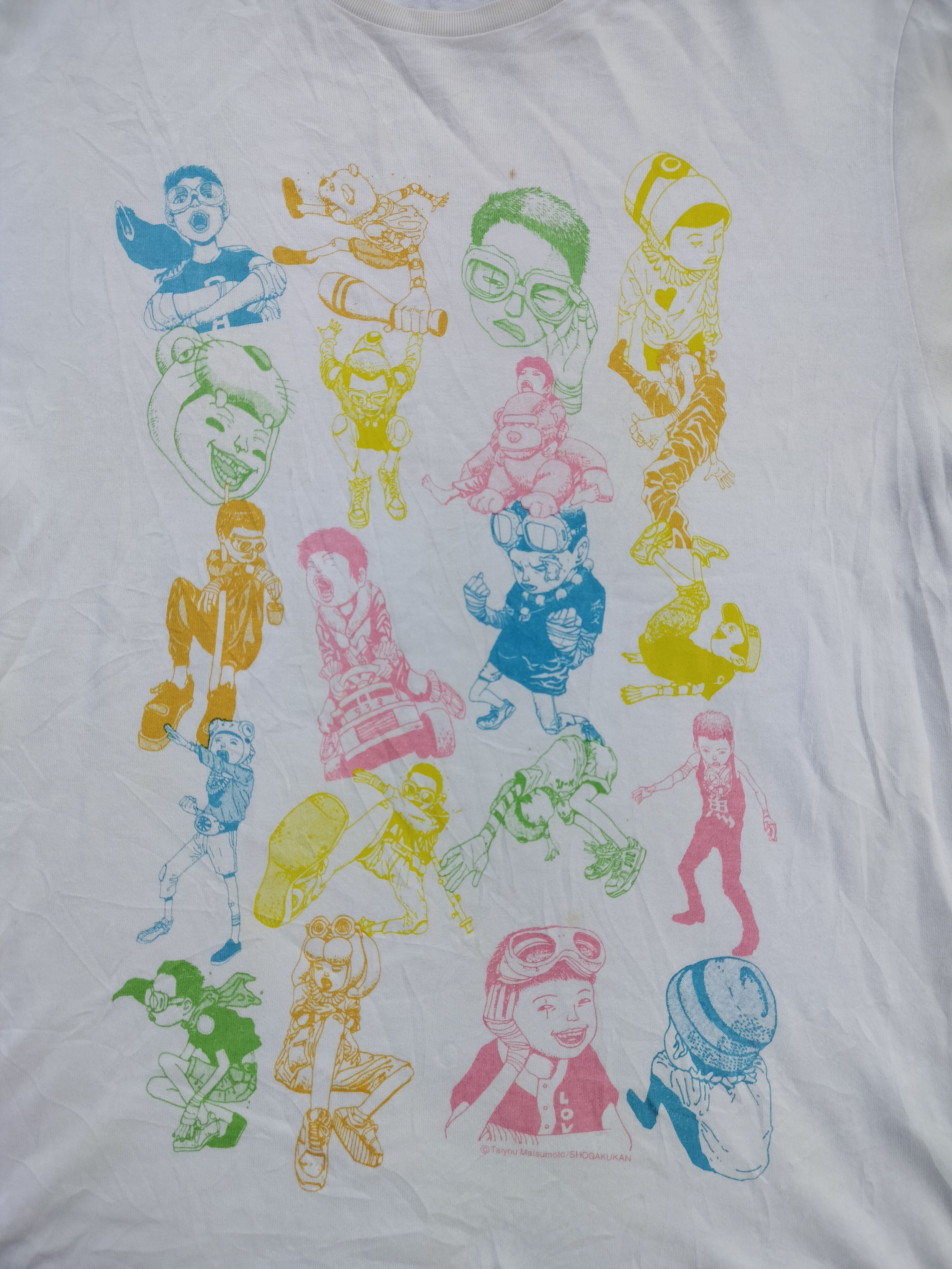 Anime Tekkonkinkreet anime t- shirt by Taiyou Matsumoto Size US M / EU 48-50 / 2 - 5 Thumbnail