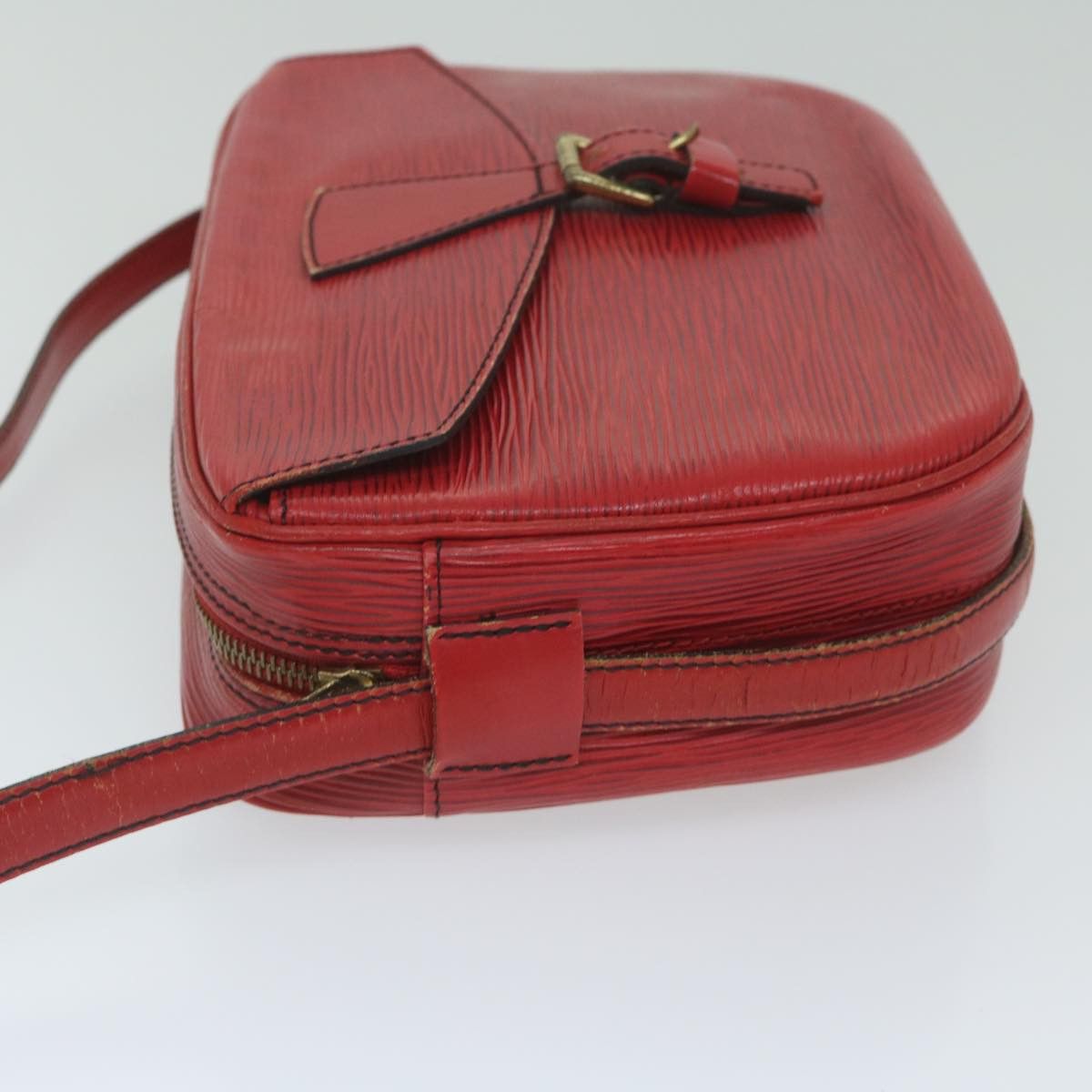 Louis Vuitton LOUIS VUITTON Epi Jeune Fille Shoulder Bag Red M52157 Size ONE SIZE - 5 Thumbnail
