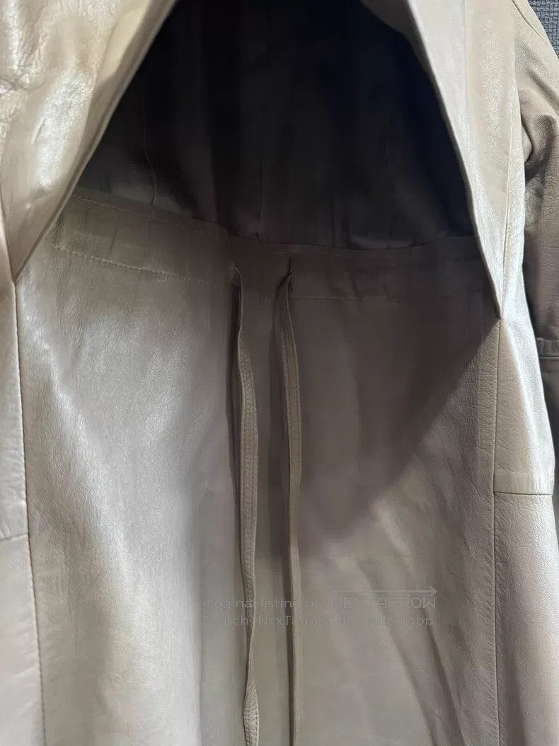 Issey Miyake Issey Miyake Leather Duster Coat Size US L / EU 52-54 / 3 - 4 Thumbnail