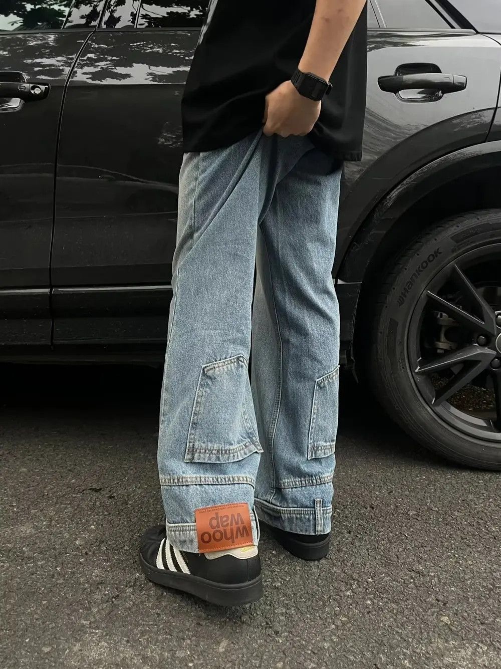 Japanese Brand × Jean Blue Inverted Denim Jeans Size US 32 / EU 48 - 1 Thumbnail