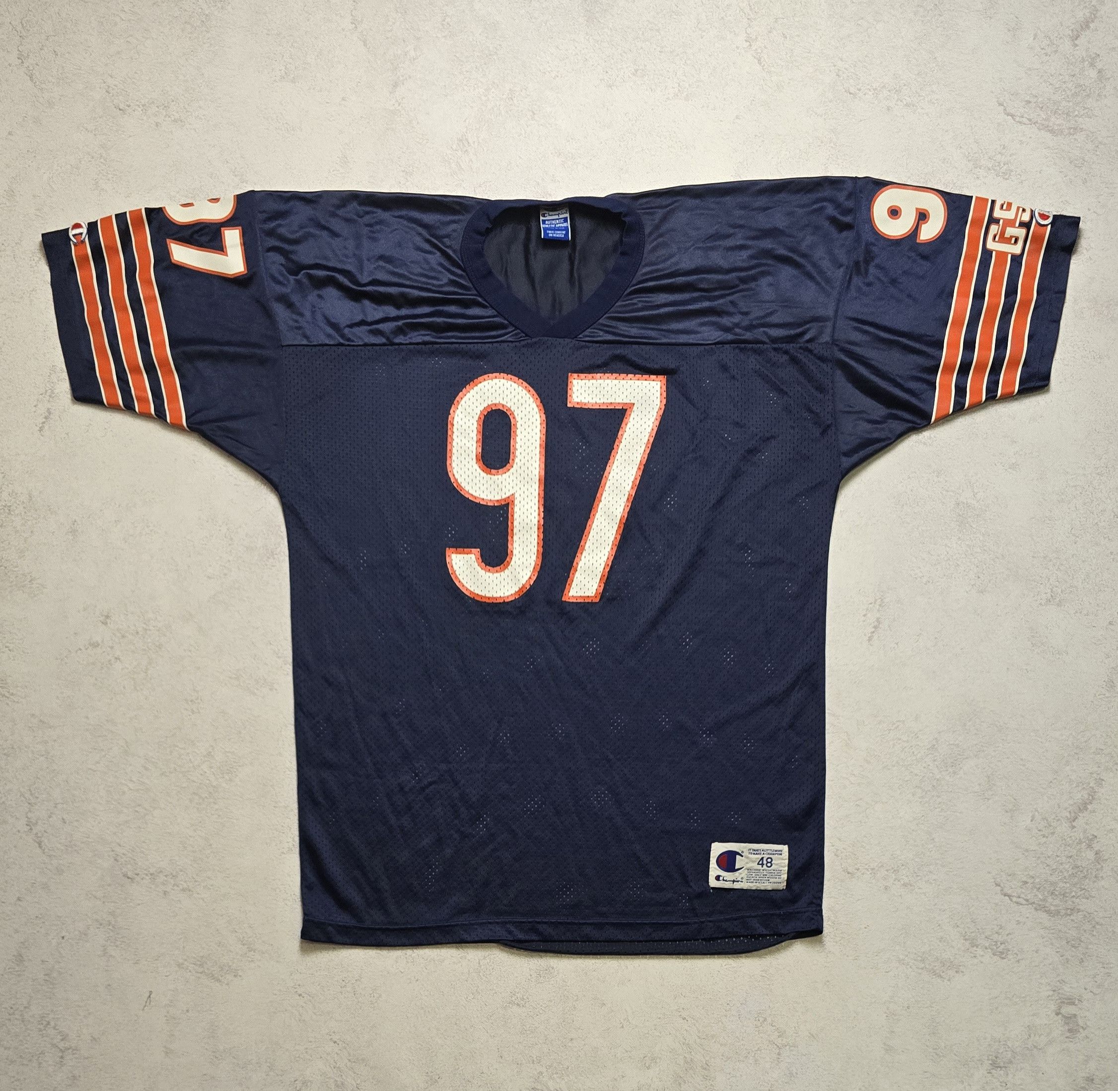 Champion Vintage Champion Chicago Bears Chris Zorich #97 Jersey Size US L / EU 52-54 / 3 - 1 Thumbnail