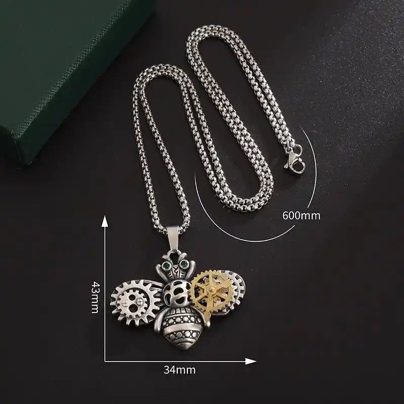 Jewelry × Vintage Vintage Steampunk Necklace Size ONE SIZE - 5 Thumbnail