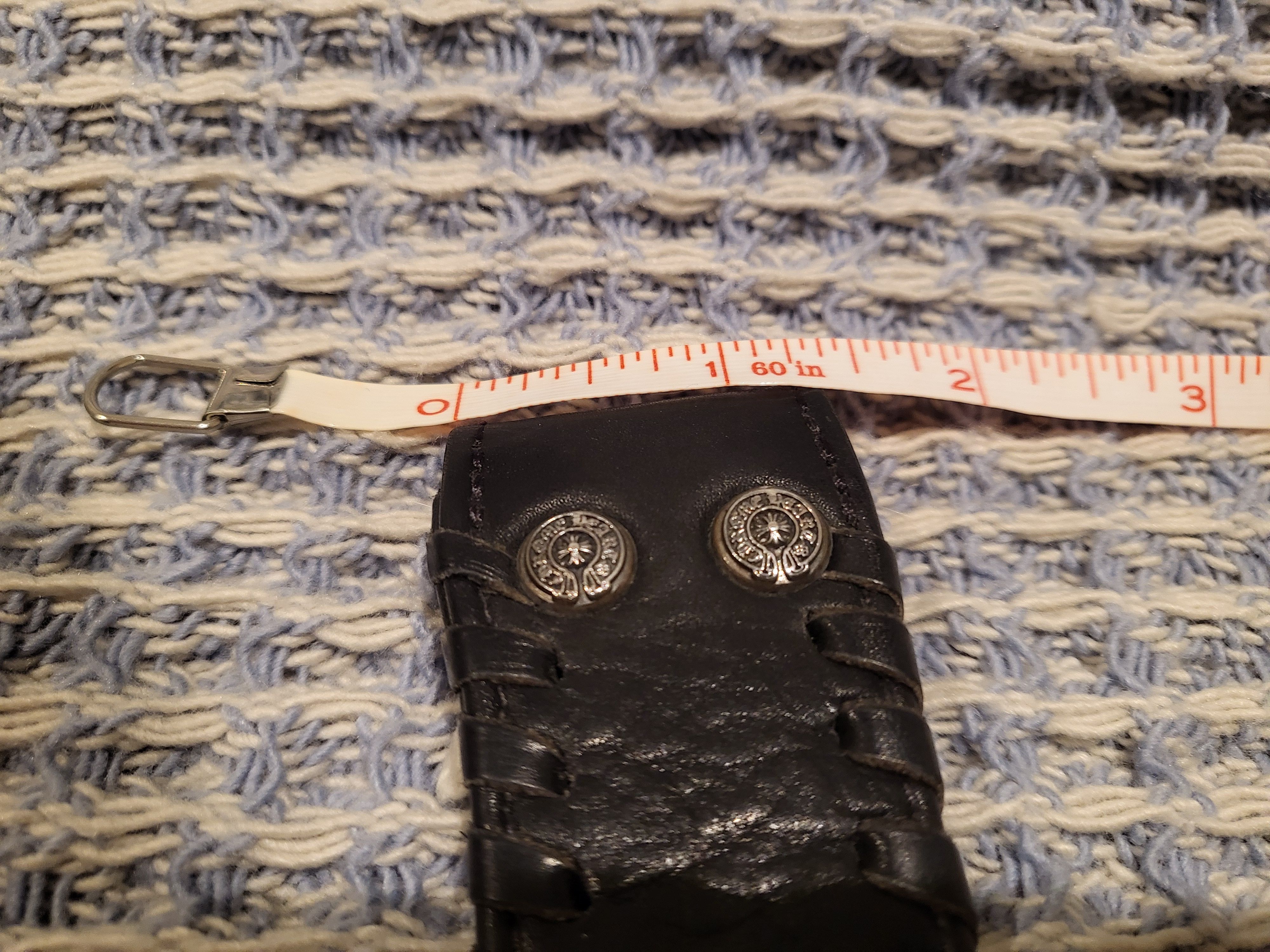 Chrome Hearts Chrome Hearts Braided Leather Belt Size 36 Size 36 - 9 Thumbnail