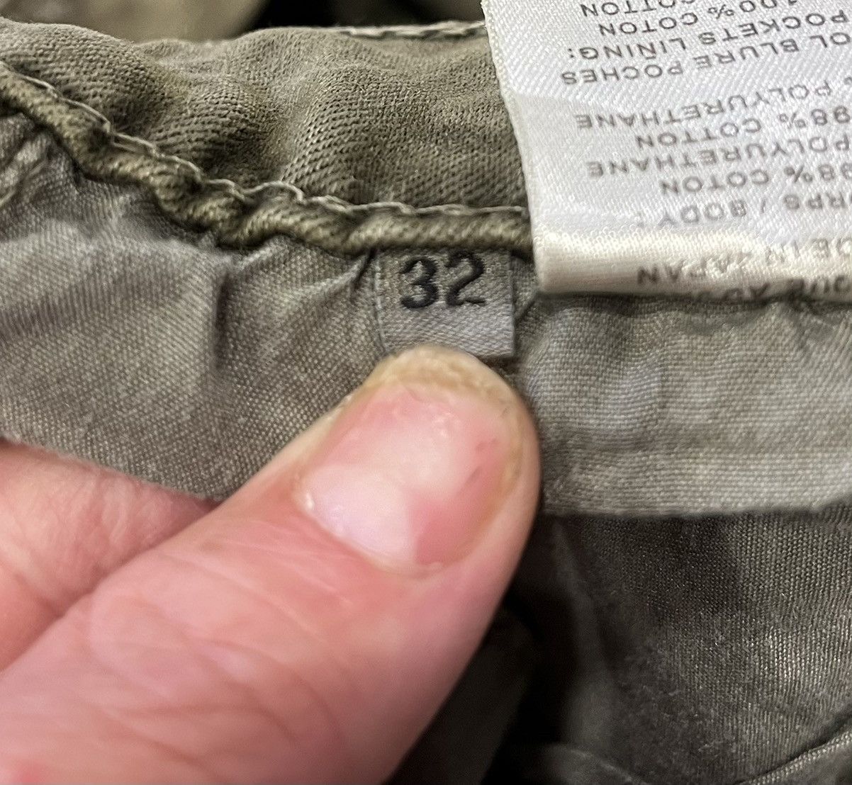 Balmain Balmain Skinny Fit Stretch Cotton Cargo Pants Size US 36 / EU 52 - 10 Thumbnail