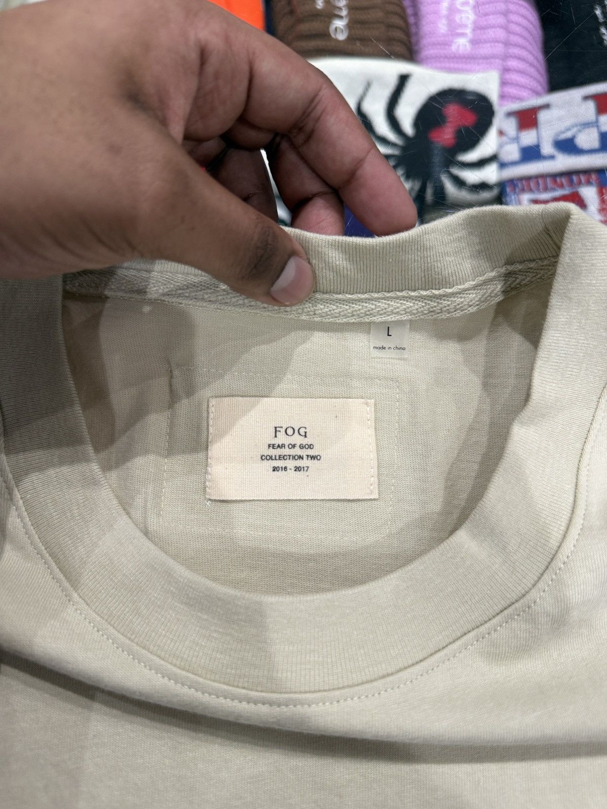 Fear of God Fear Of God Collection 2 Shirt Beige Size: L Size US L / EU 52-54 / 3 - 5 Thumbnail