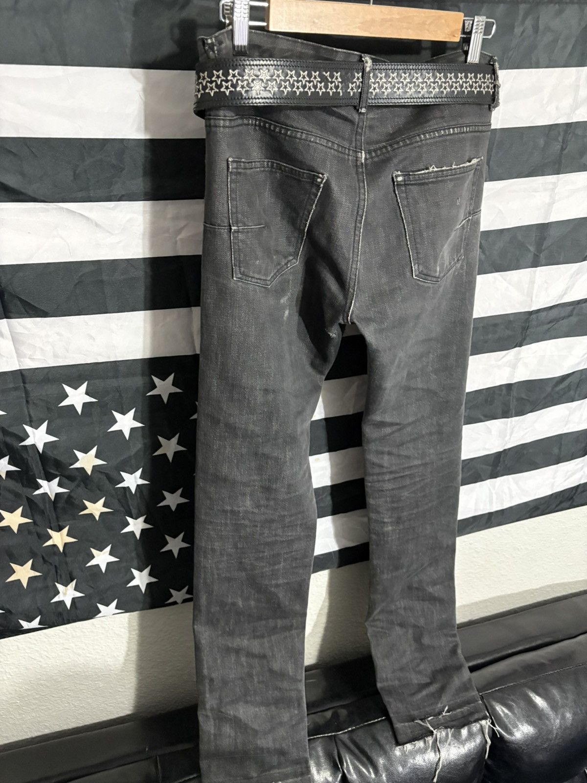 Dior 2003 “Follow Me” Clawmark Denim Size US 29 - 5 Thumbnail