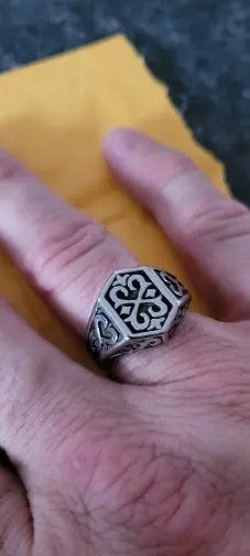 Ring Of Fire Nordic Viking Vintage Ring🔥🔥🔥 Size ONE SIZE - 3 Thumbnail